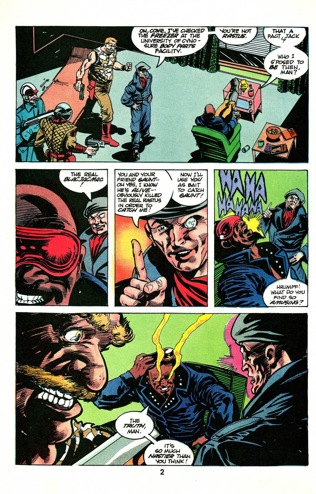 Read online Grimjack comic -  Issue #48 - 4