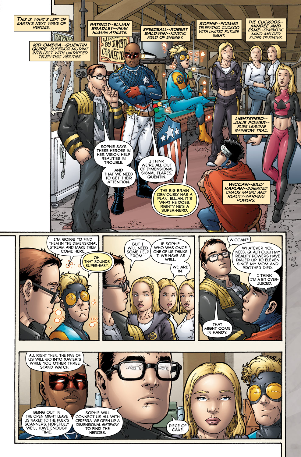 Read online Exiles: Days of Then and Now comic -  Issue # Full - 5