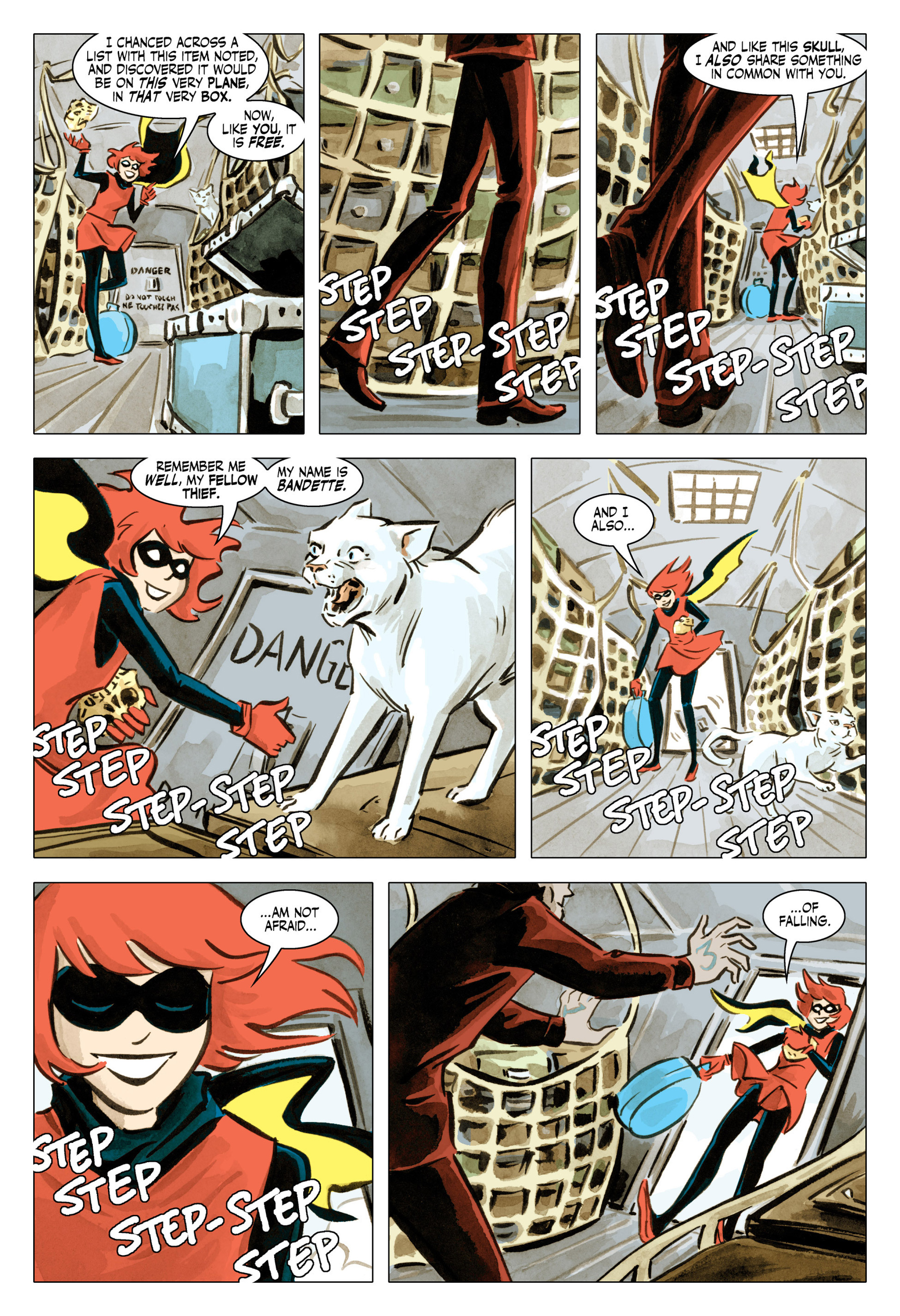 Read online Bandette (2012) comic -  Issue #7 - 16