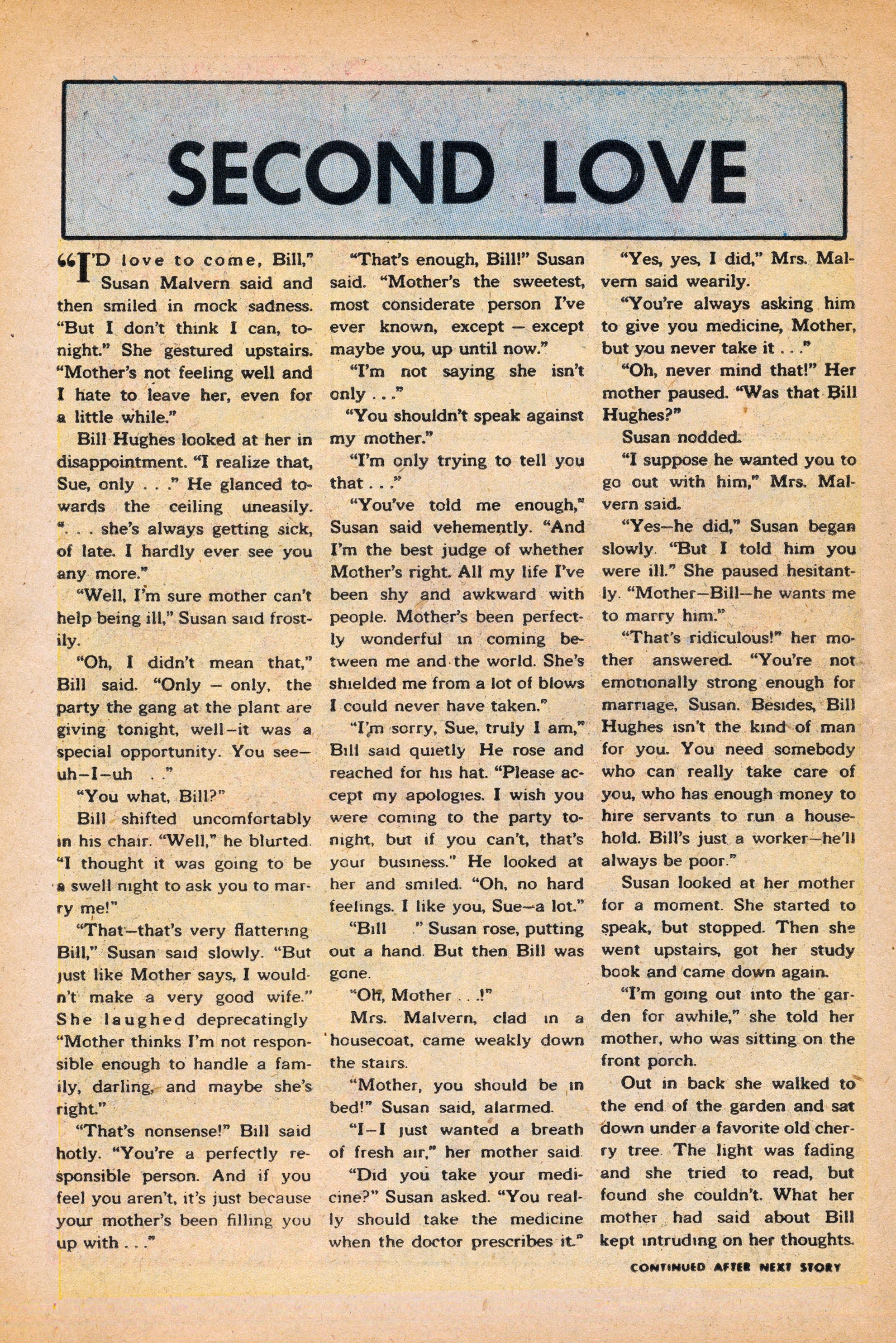 Read online Love Romances comic -  Issue #29 - 10