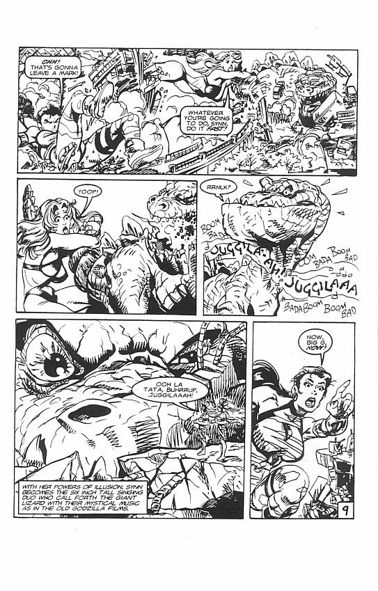 Read online Femforce Uncut comic -  Issue # Full - 11