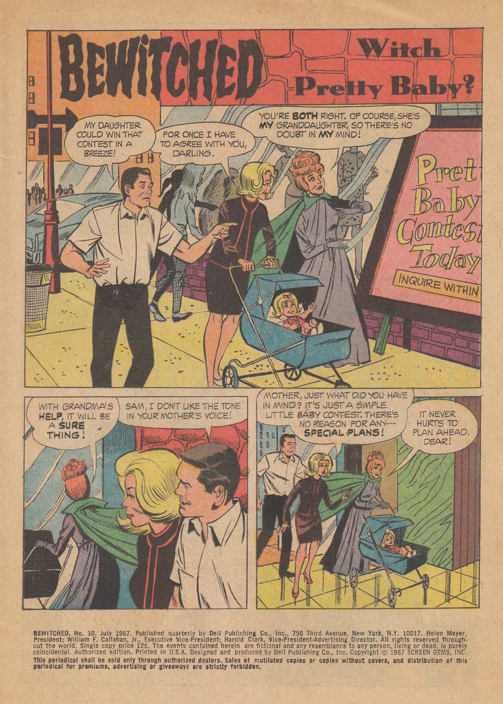 Read online Bewitched comic -  Issue #10 - 3