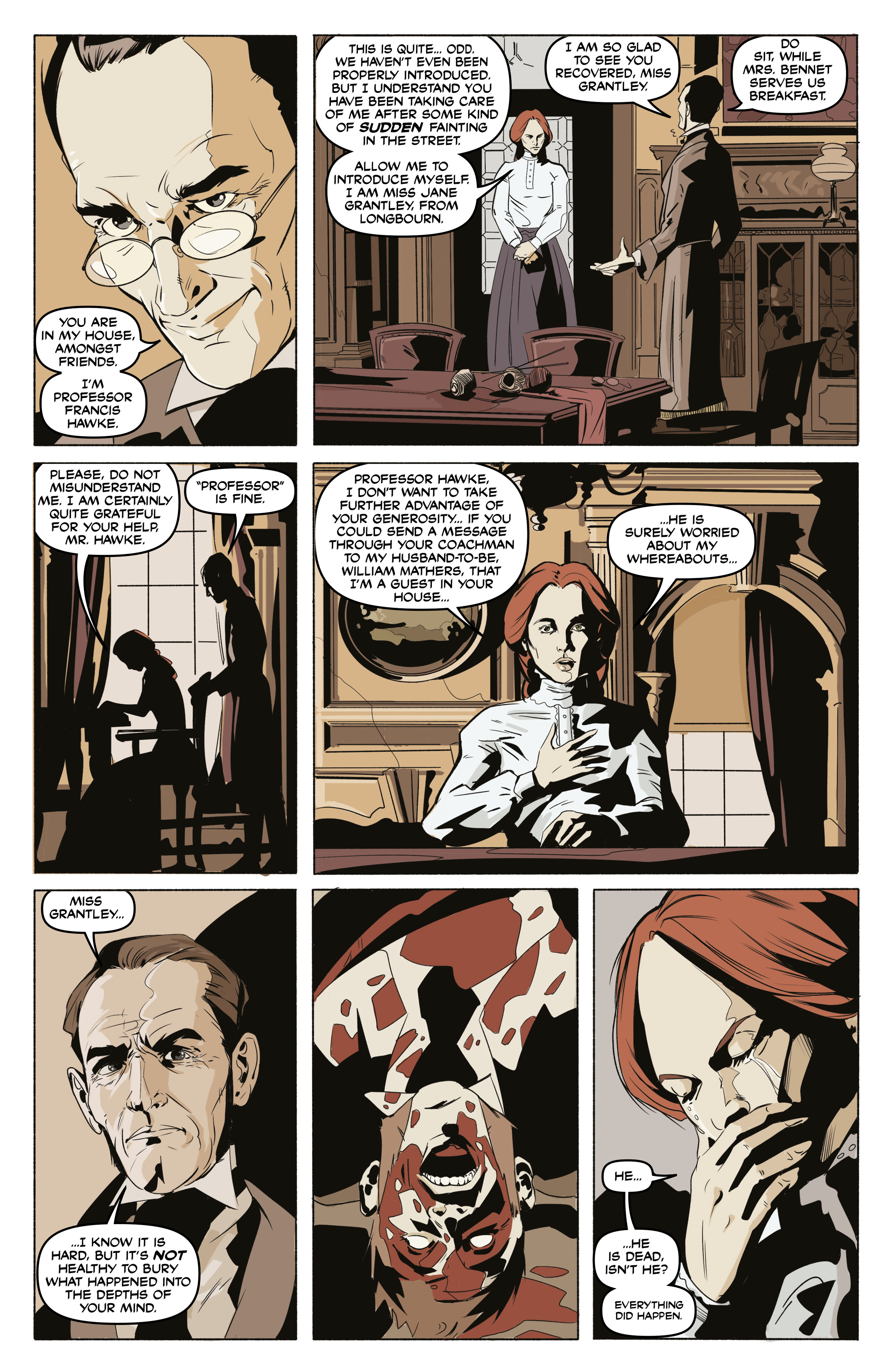 Read online Phantasmagoria comic -  Issue #1 - 11