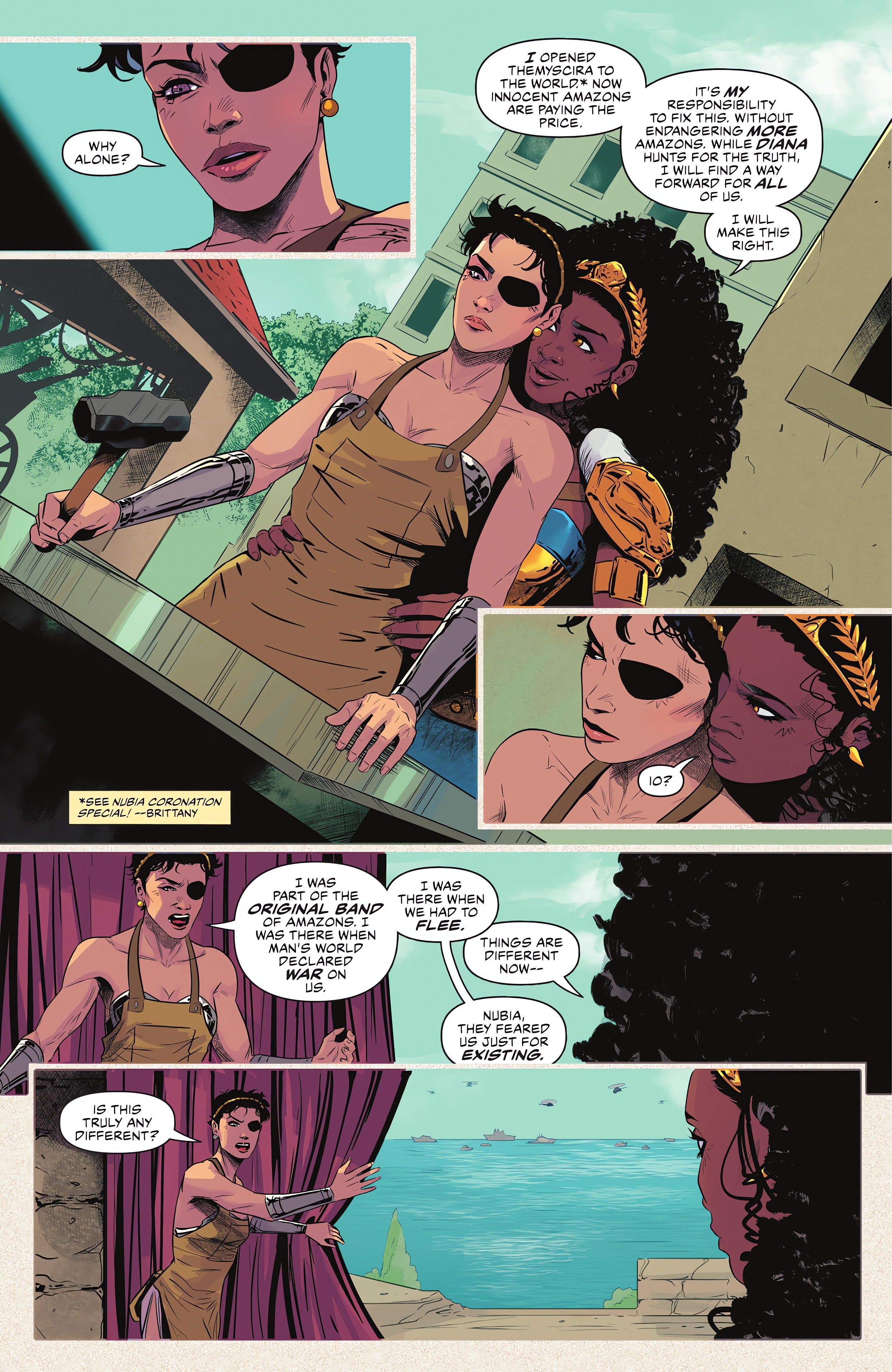 Read online Amazons Attack (2023) comic -  Issue #1 - 9