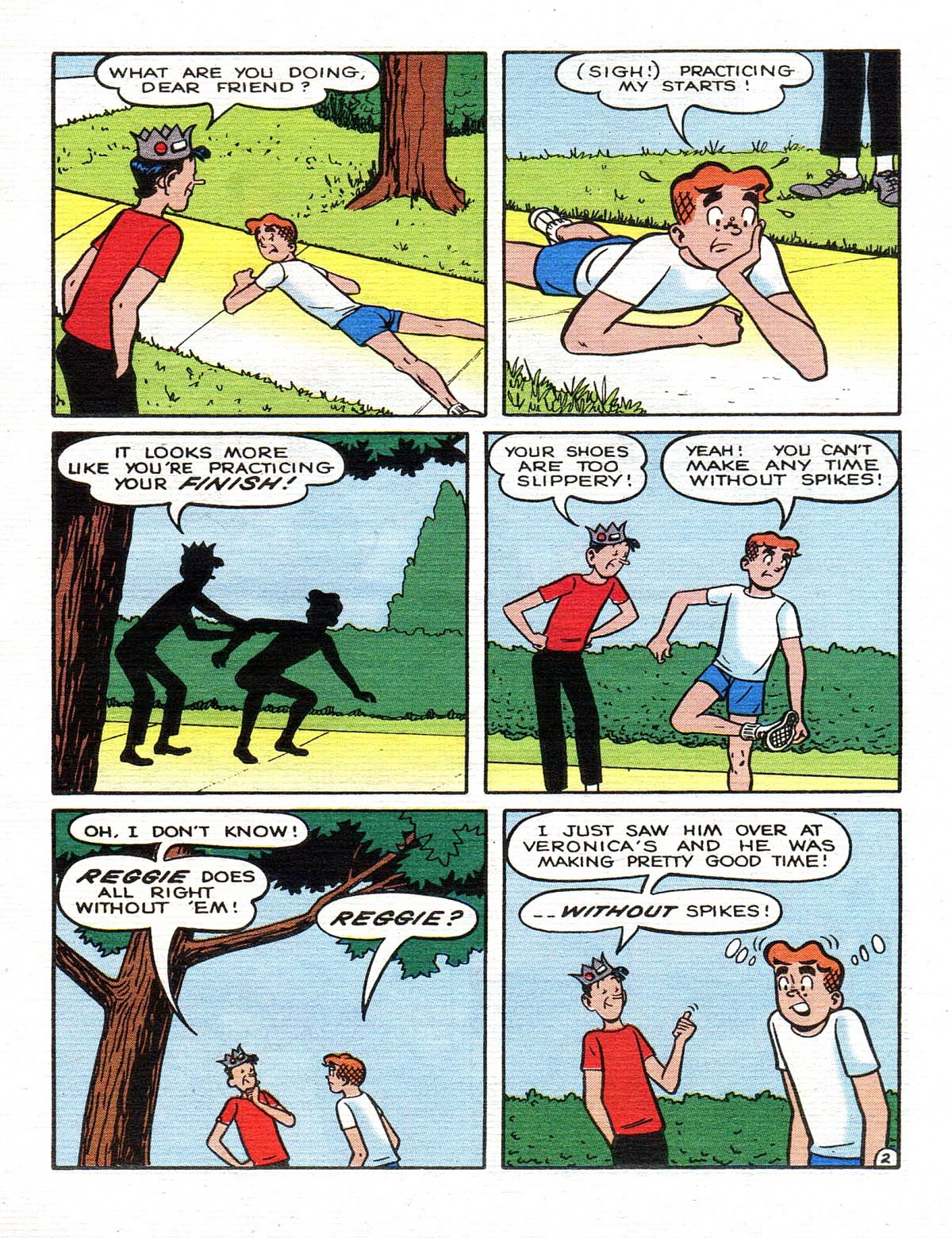 Read online Archie's Double Digest Magazine comic -  Issue #153 - 127