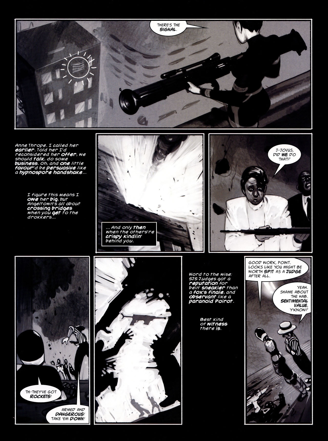Read online Judge Dredd Megazine (Vol. 5) comic -  Issue #257 - 57