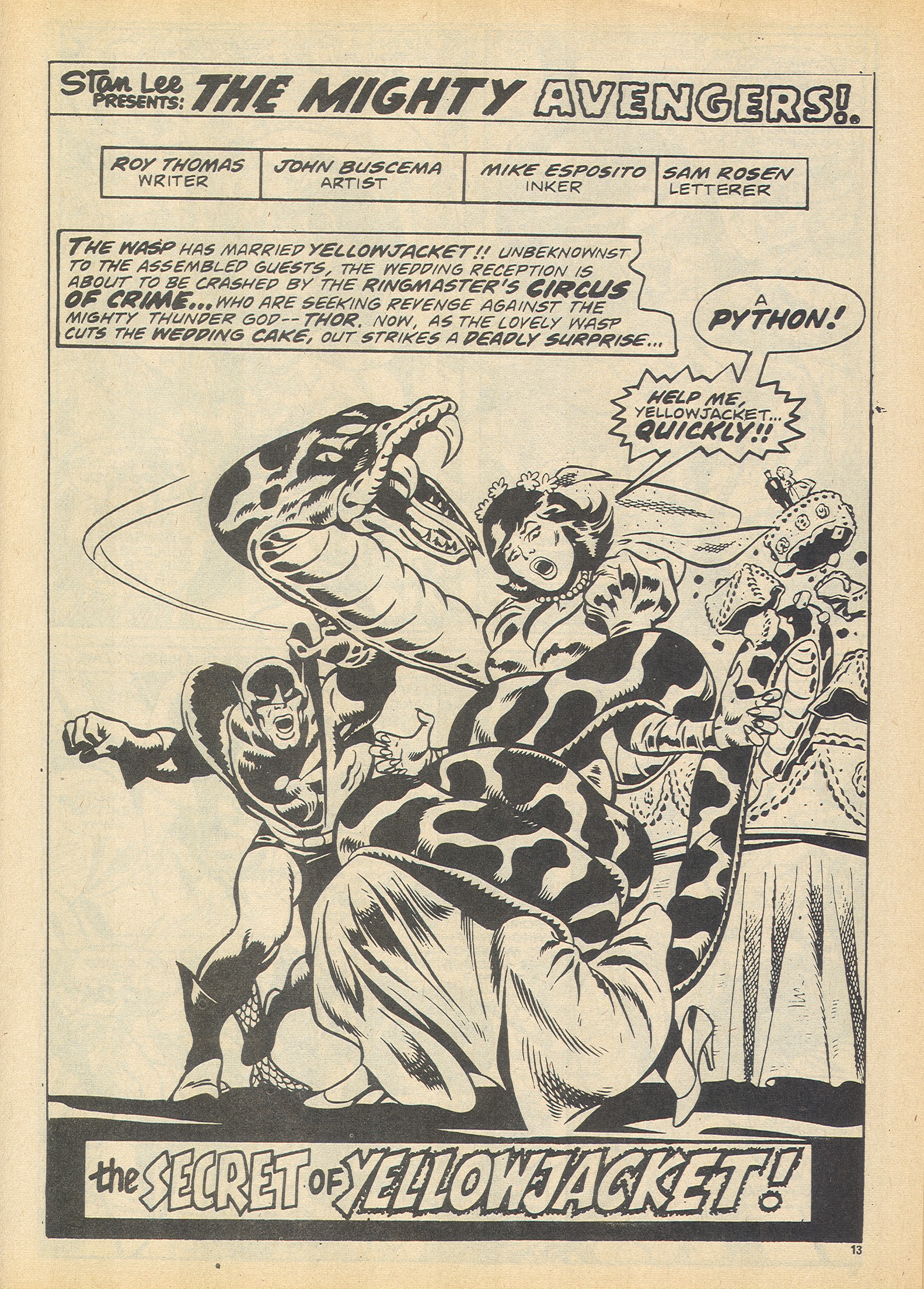 Read online The Avengers (1973) comic -  Issue #89 - 13