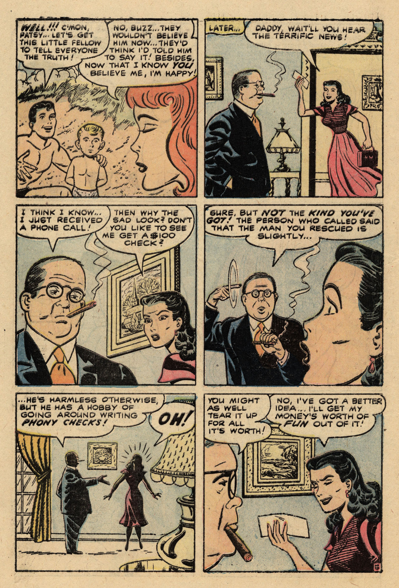 Read online Patsy Walker comic -  Issue #49 - 8