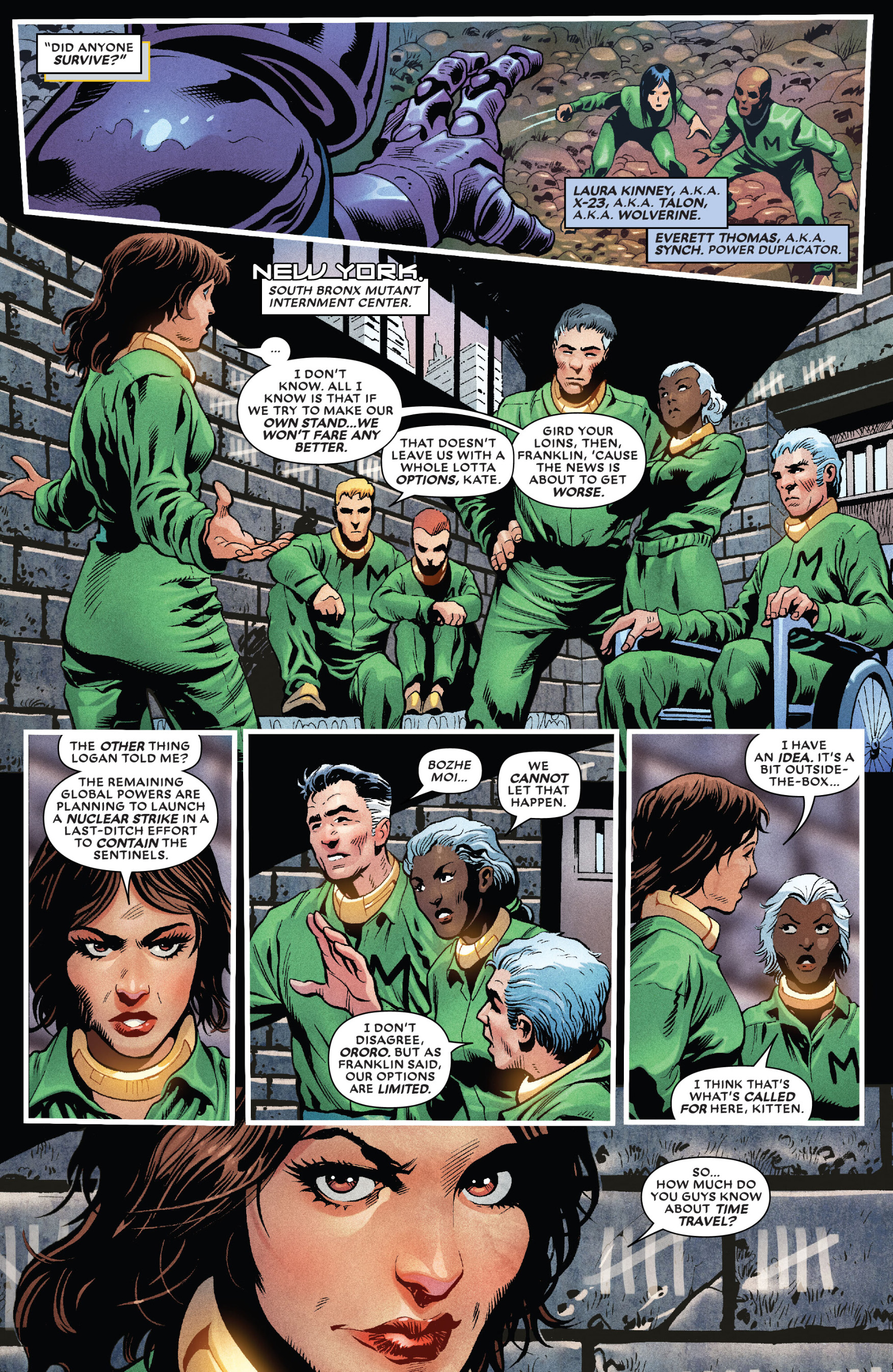 Read online X-Men: Days of Future Past: Doomsday comic -  Issue #4 - 3