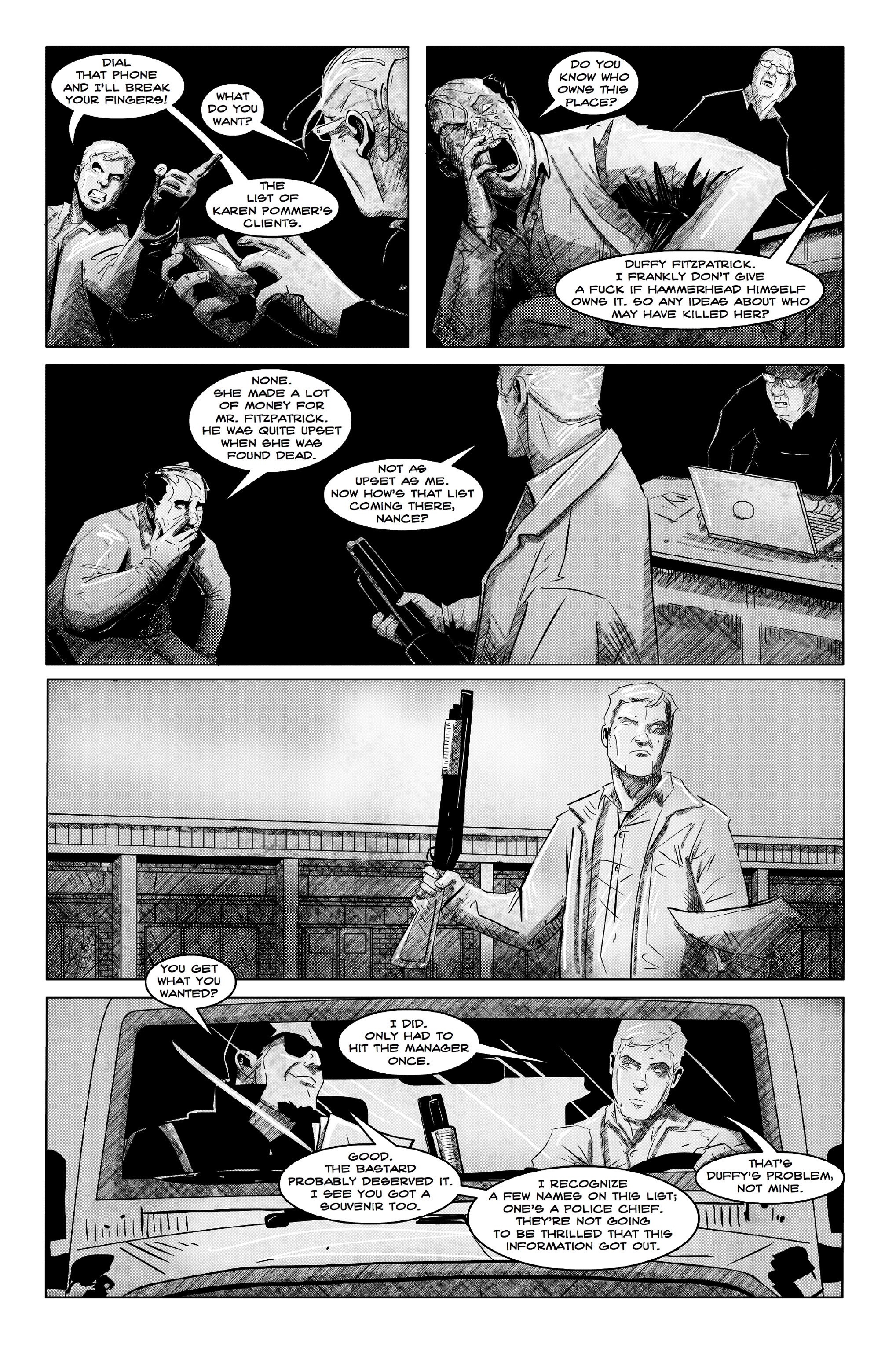 Read online Two Redheads & A Dead Blonde comic -  Issue #3 - 5