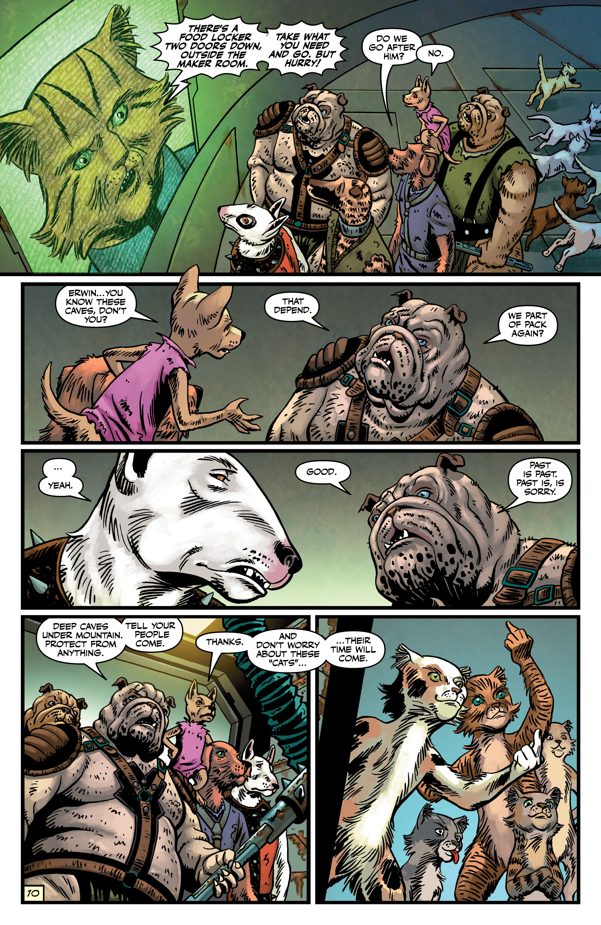 Read online Captain Ginger Season 2 comic -  Issue #6 - 12