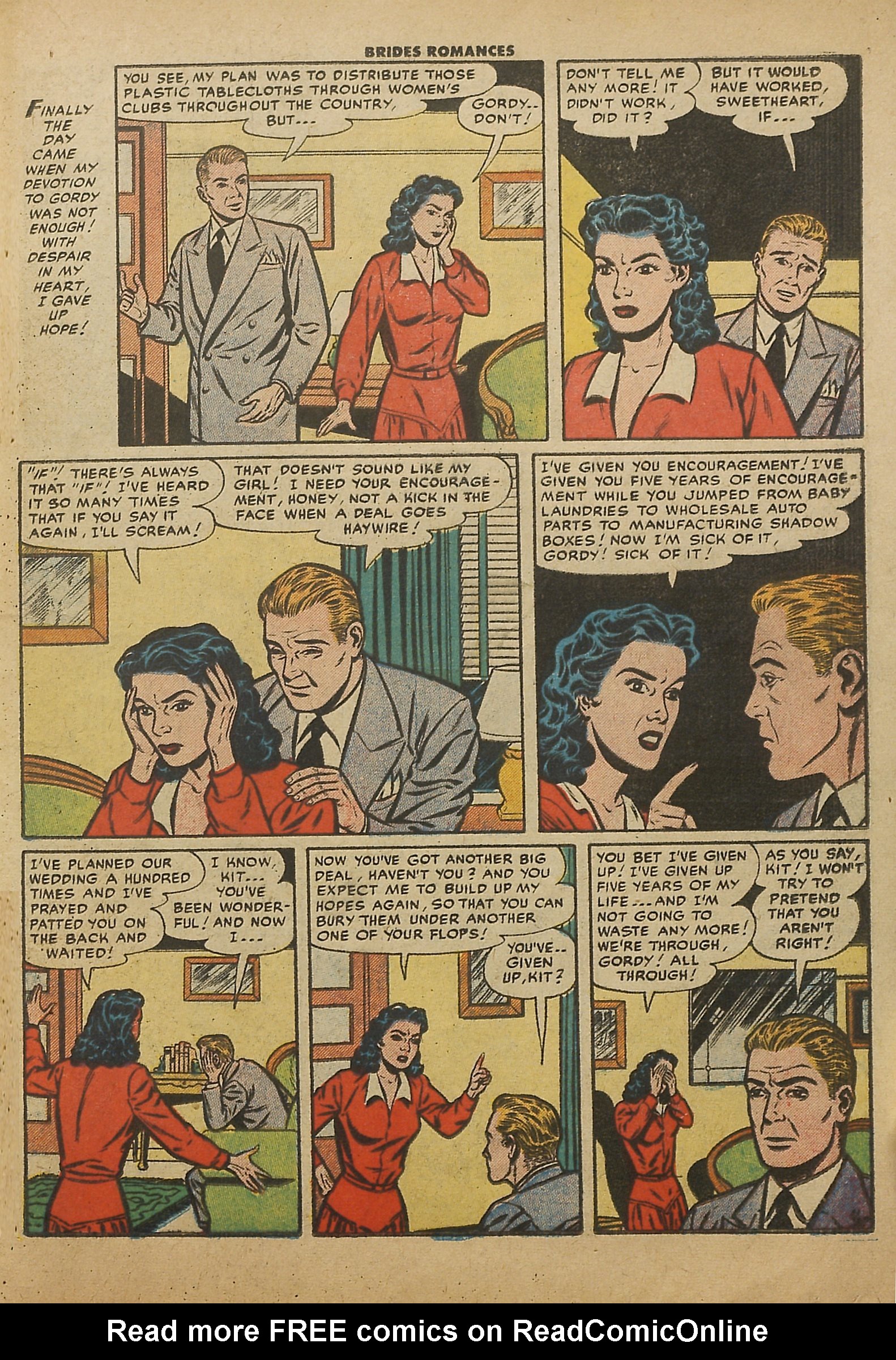 Read online Brides Romances comic -  Issue #13 - 17