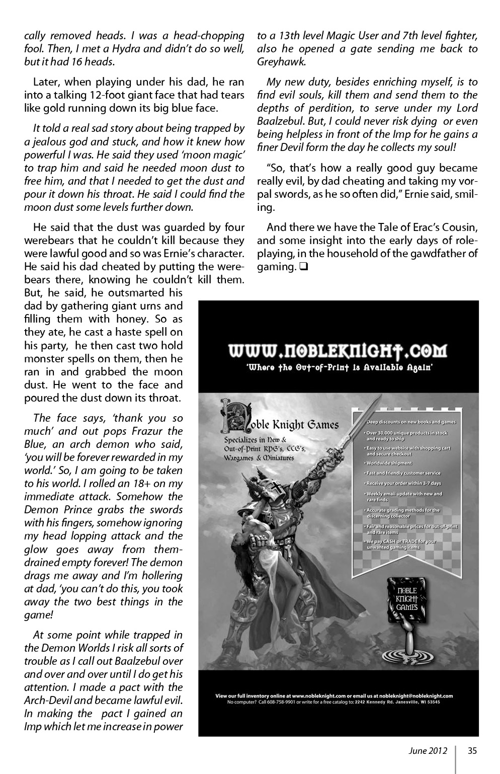 Read online Knights of the Dinner Table comic -  Issue #188 - 37