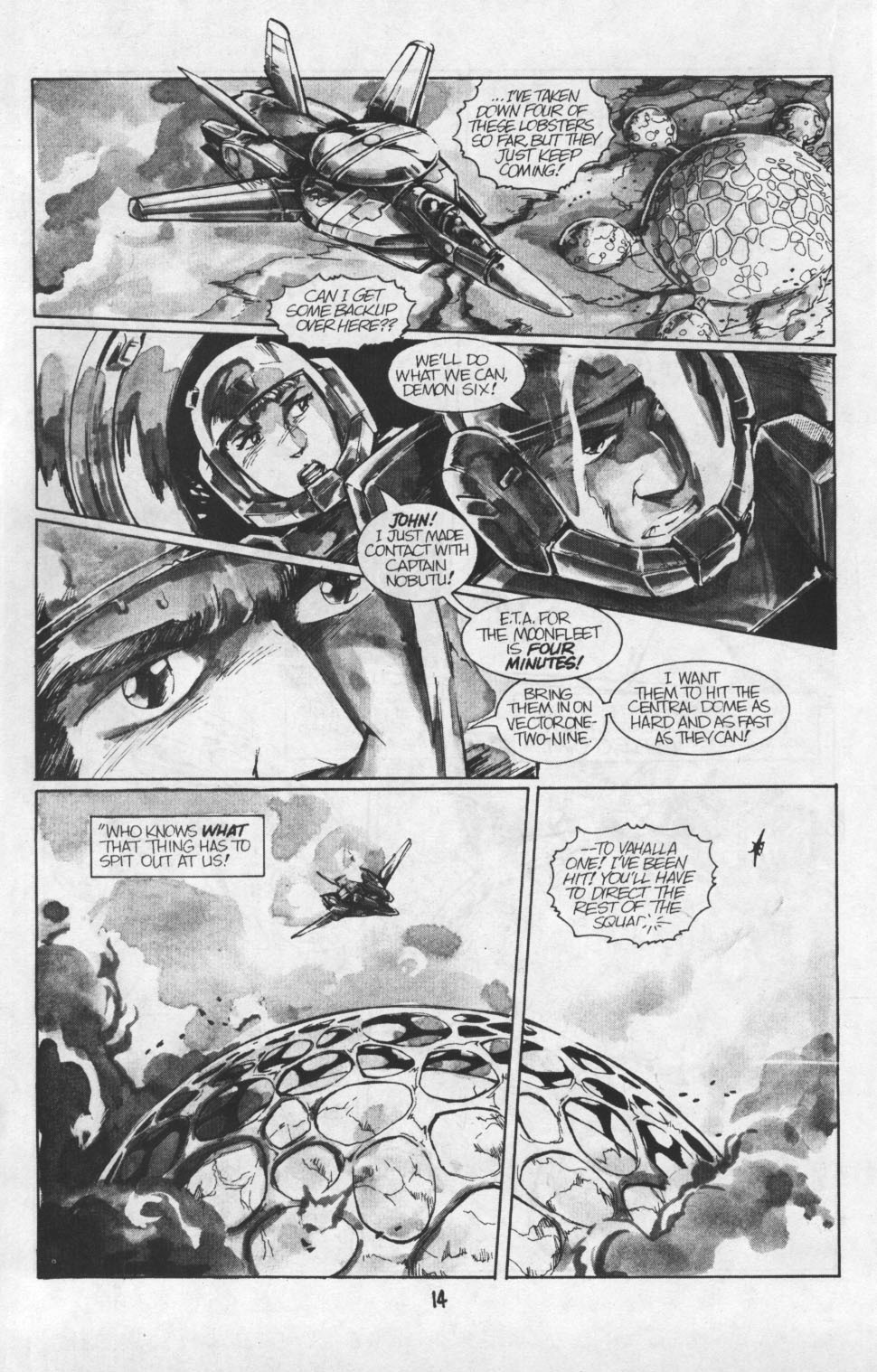 Read online Robotech: Invid War comic -  Issue #4 - 16