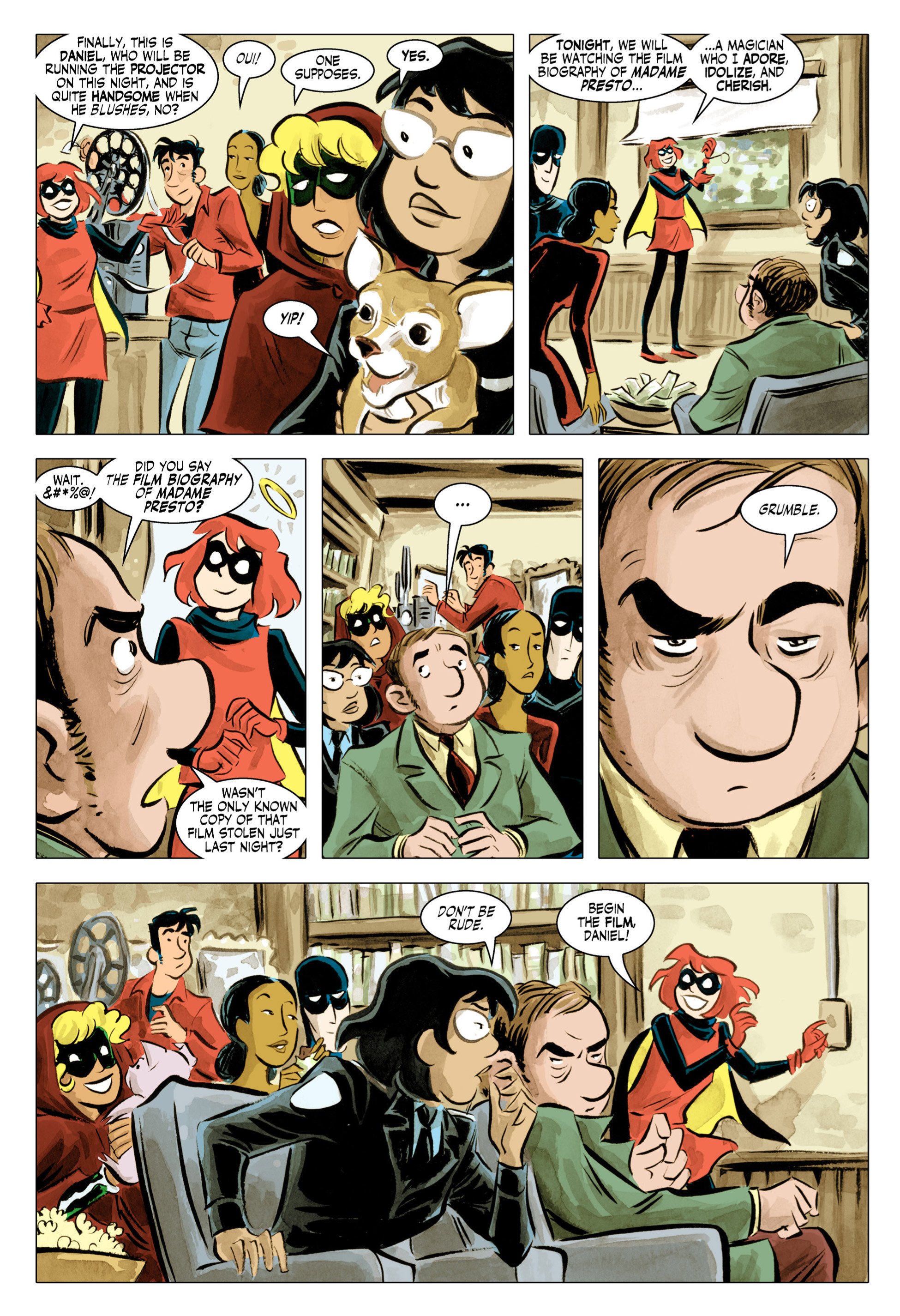 Read online Bandette (2012) comic -  Issue #10 - 17