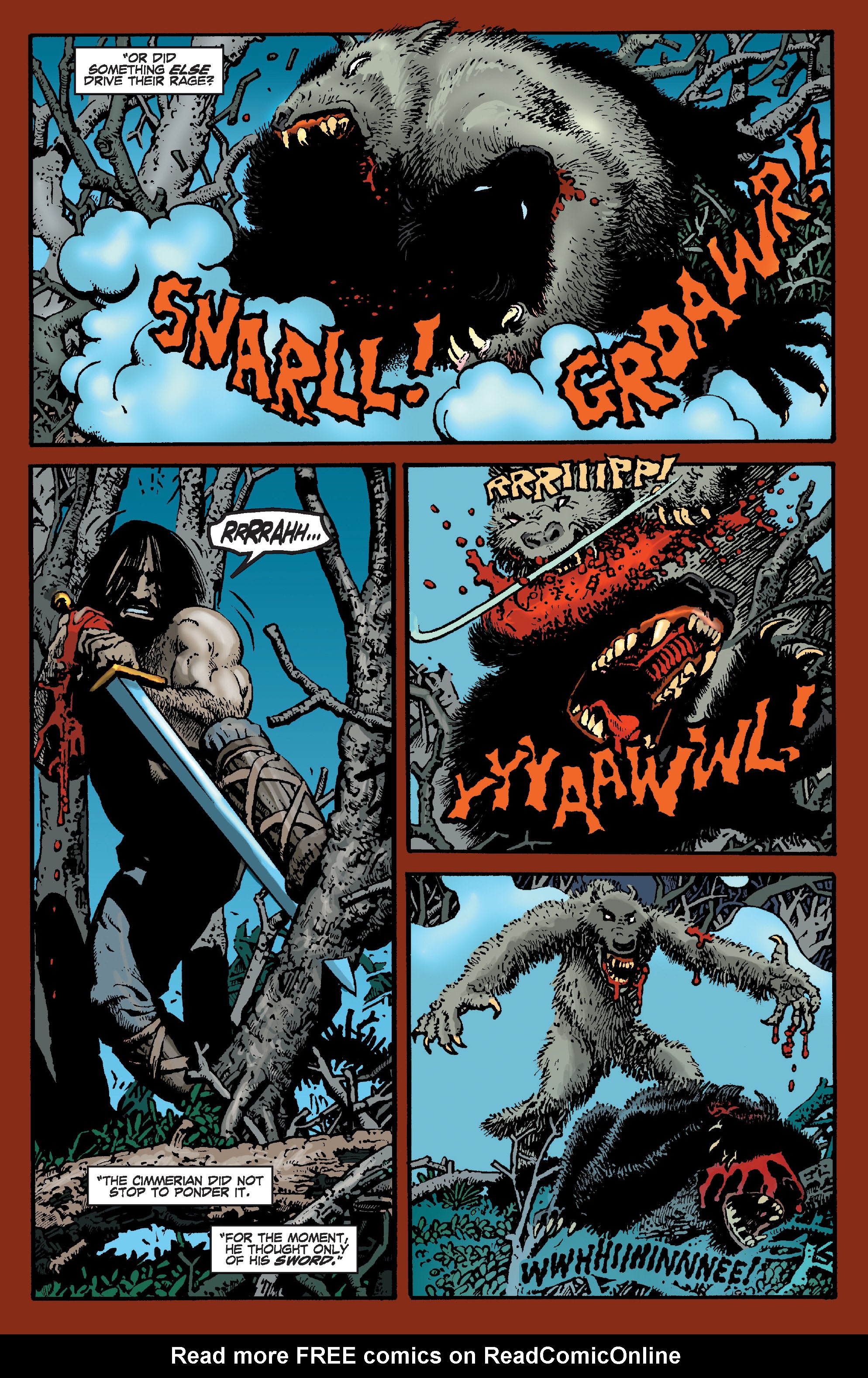 Read online Conan Chronicles Epic Collection comic -  Issue # TPB Return to Cimmeria (Part 4) - 29
