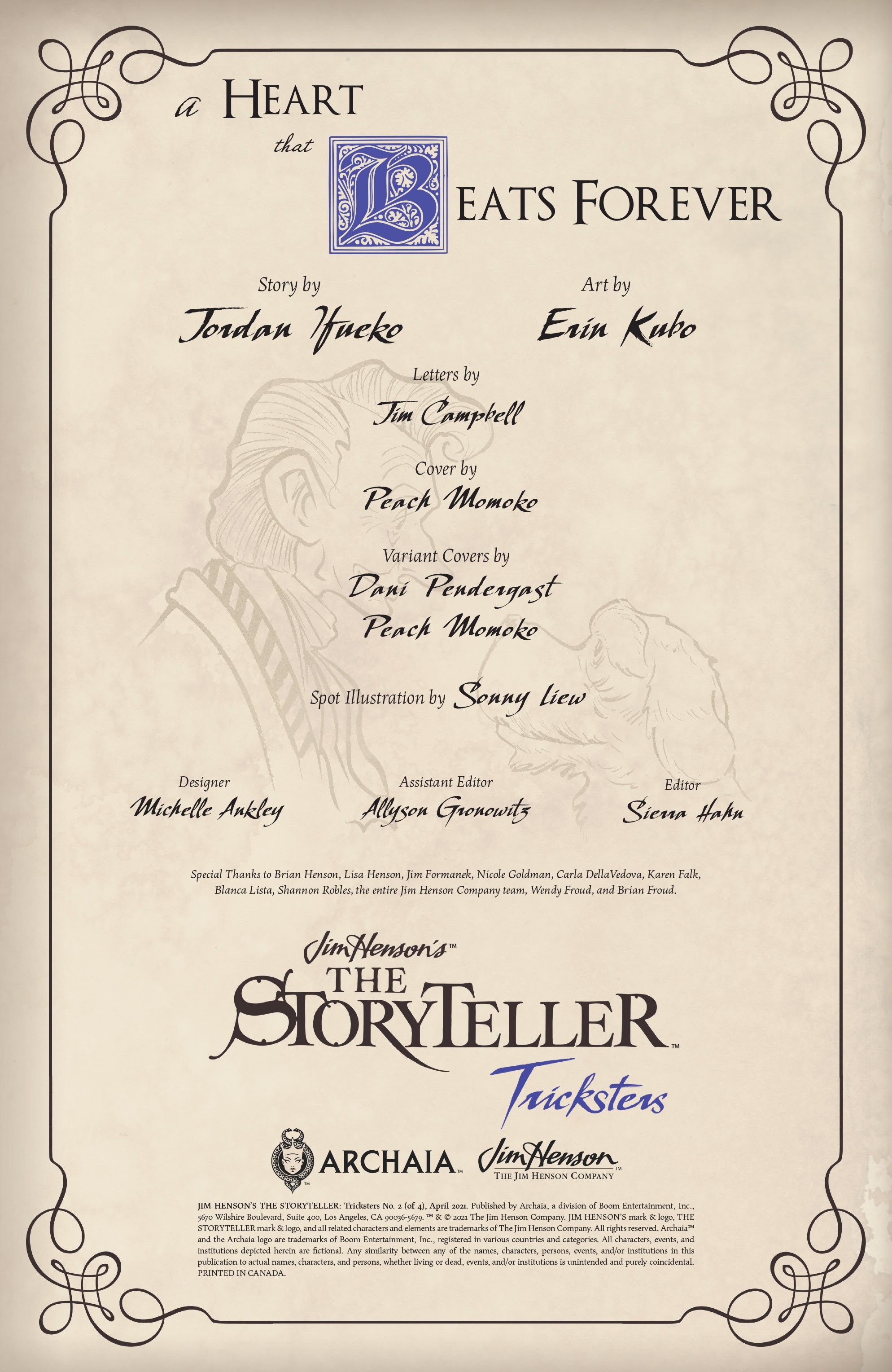Read online Jim Henson's The Storyteller: Tricksters comic -  Issue #2 - 2