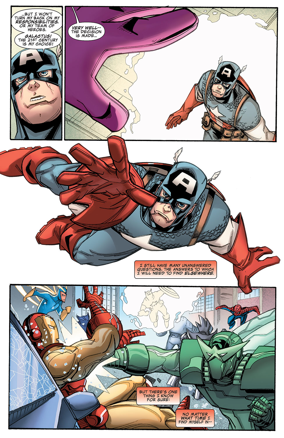 Read online Captain America & the Korvac Saga comic -  Issue #4 - 22