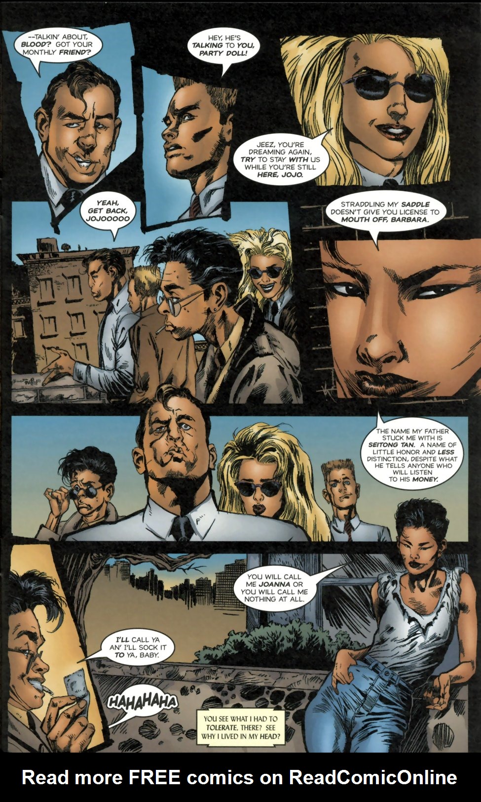 Read online Faust: Singha's Talons comic -  Issue #0.5 - 11