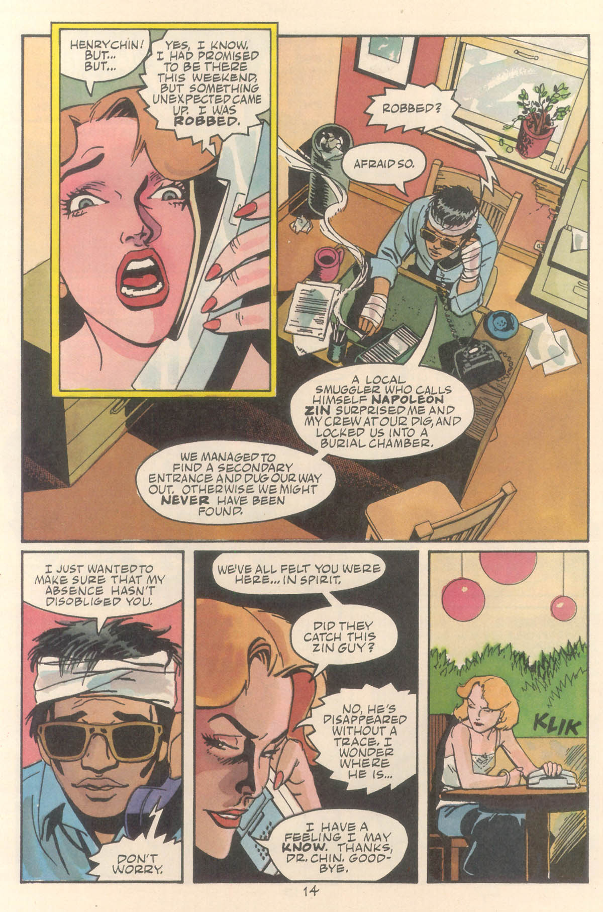 Read online Jonny Quest comic -  Issue #15 - 16