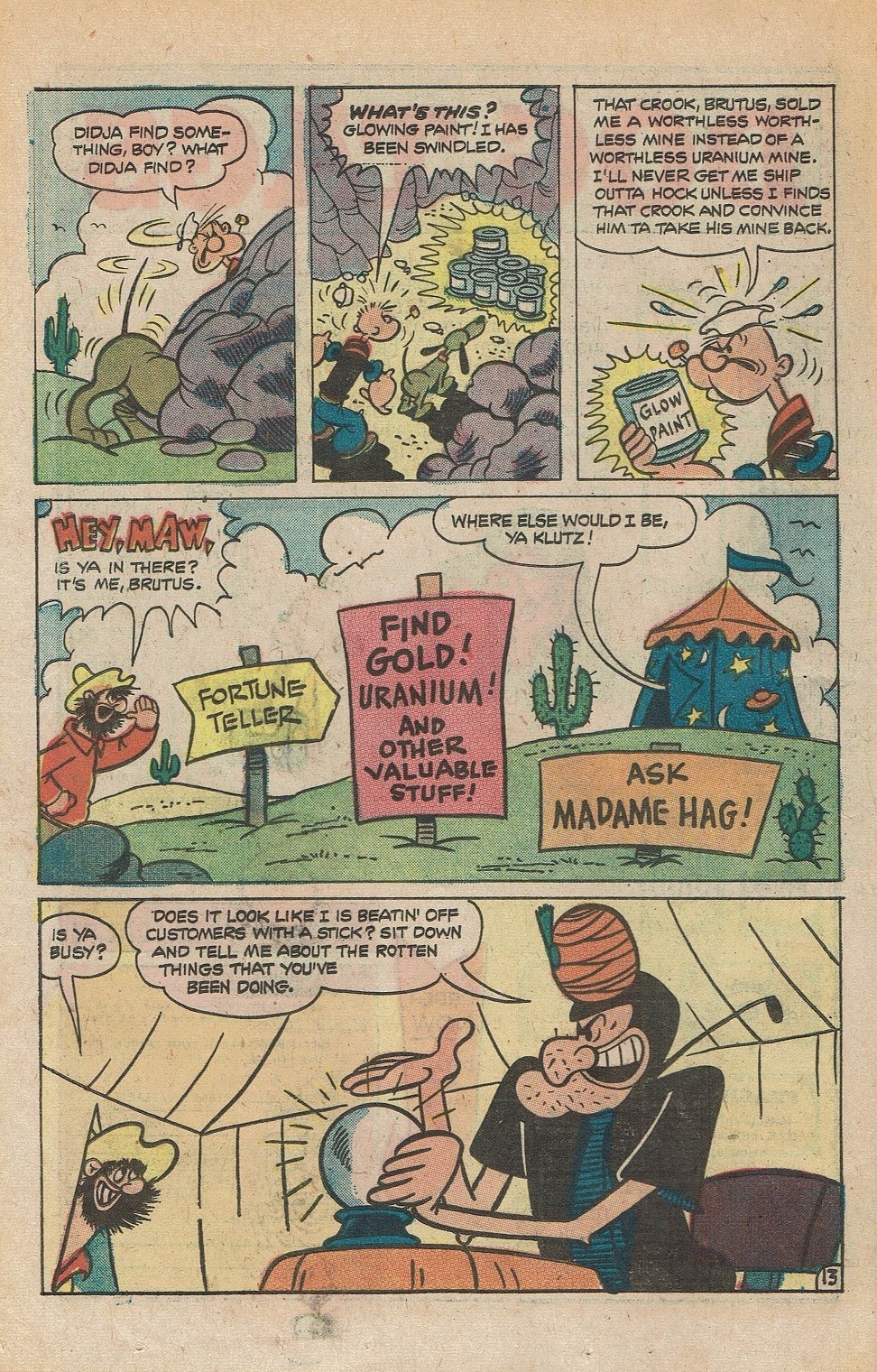 Read online Popeye (1948) comic -  Issue #128 - 18