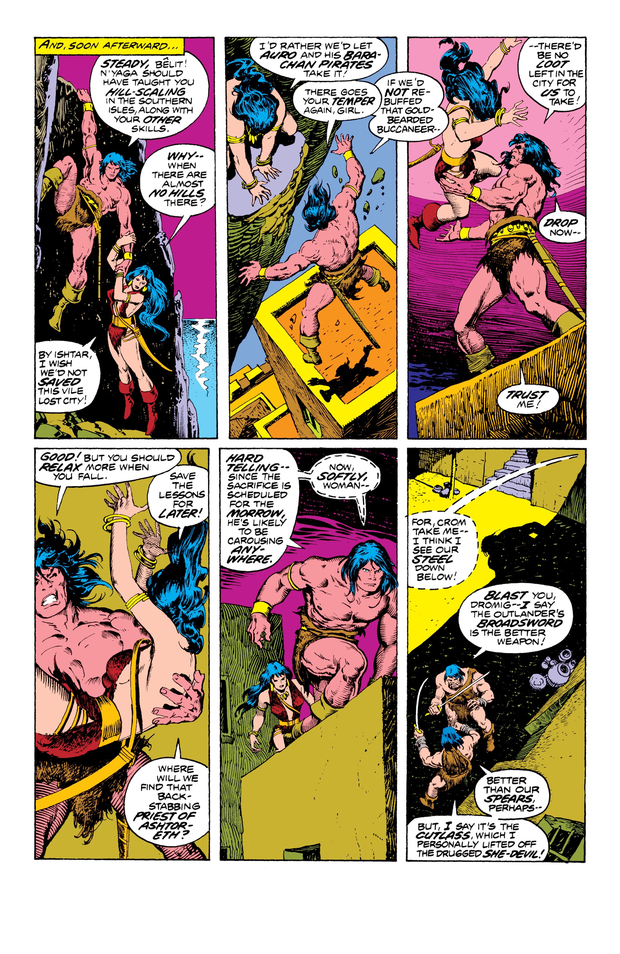 Read online Conan the Barbarian Epic Collection: The Original Marvel Years - Of Once and Future Kings comic -  Issue # TPB (Part 3) - 14