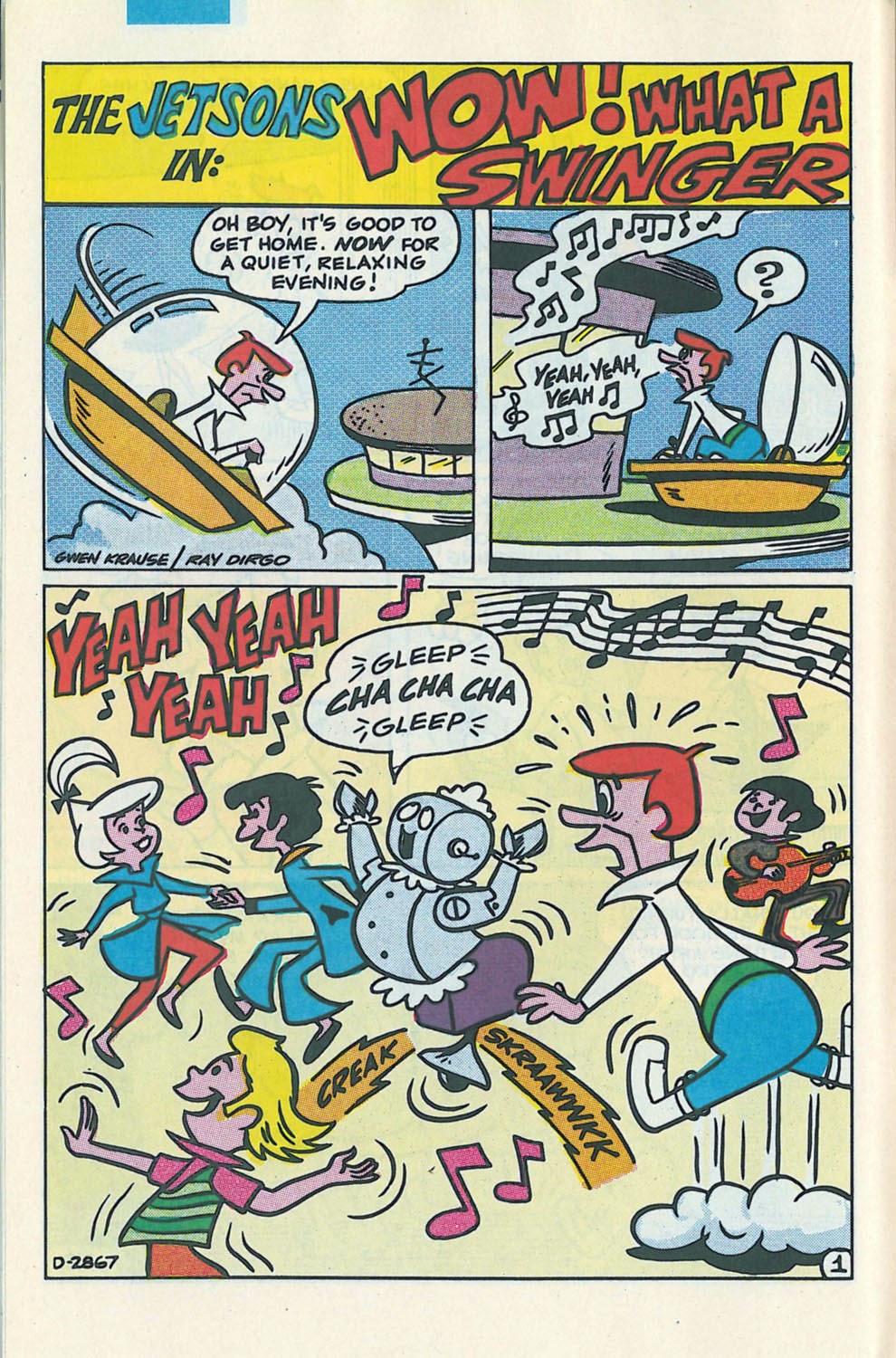 Read online Jetsons Giant Size comic -  Issue #1 - 14