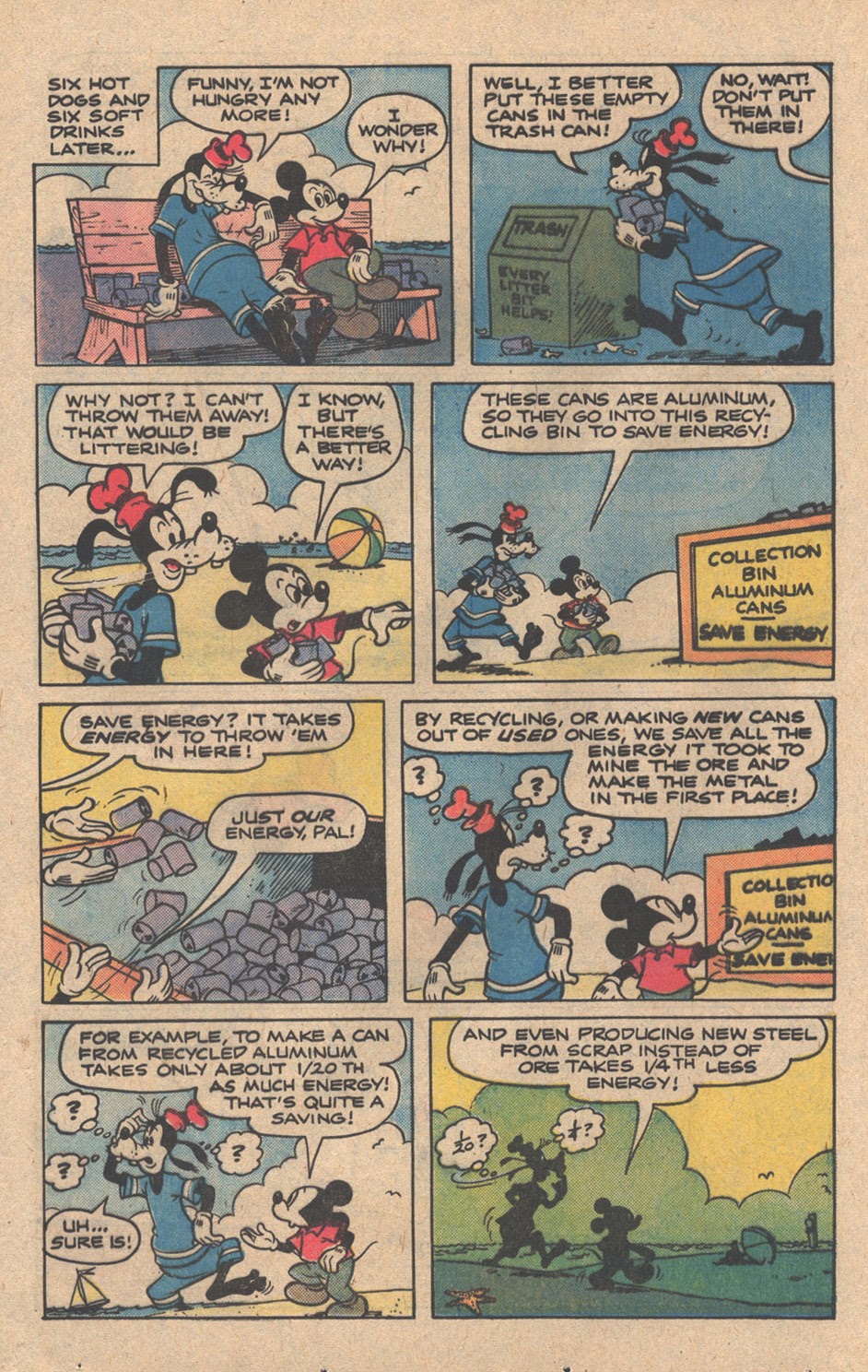 Read online Mickey Mouse and Goofy Explore Energy Conservation comic -  Issue # Full - 18