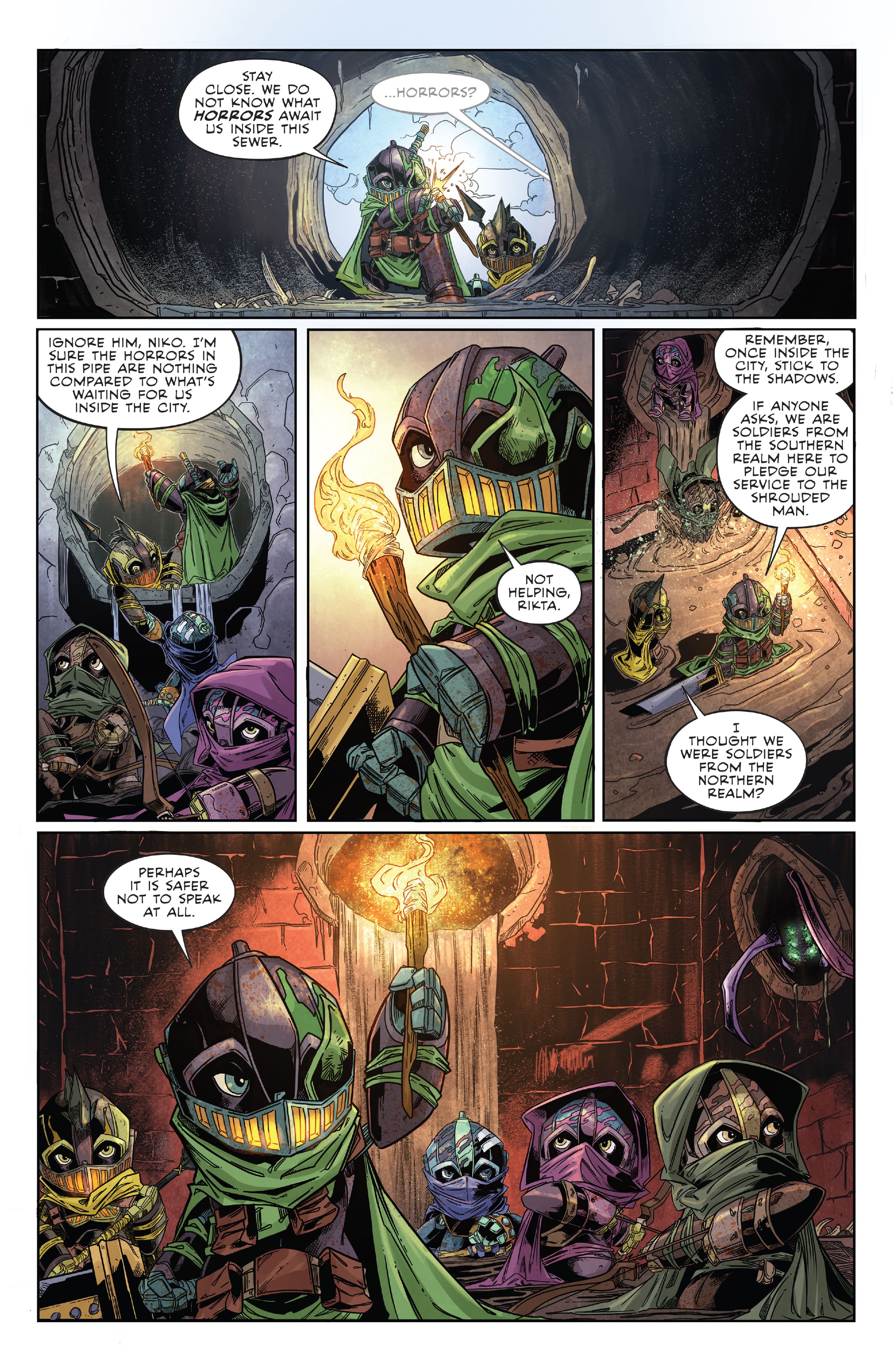 Read online Canto III: Lionhearted comic -  Issue #3 - 5