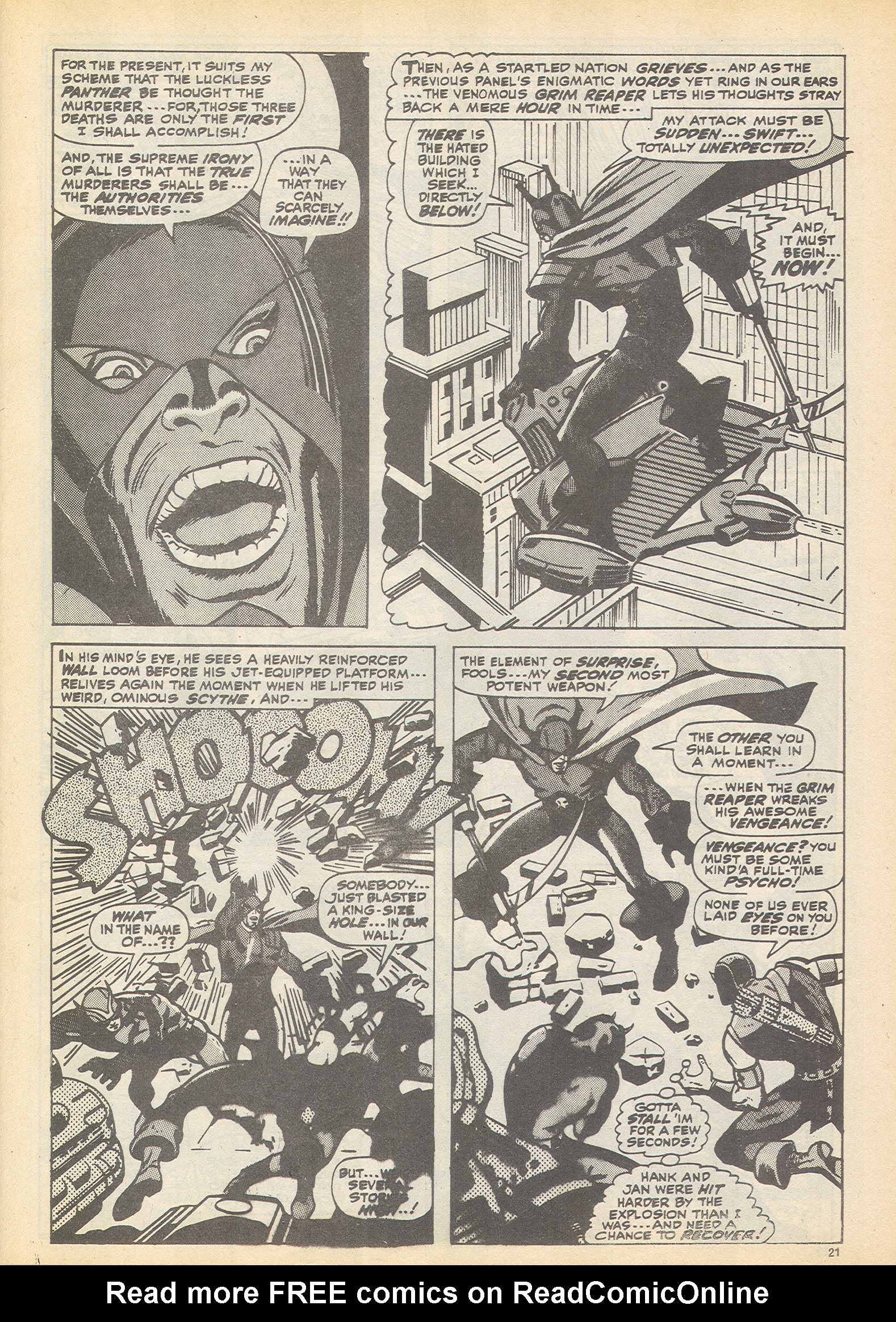 Read online The Avengers (1973) comic -  Issue #70 - 21