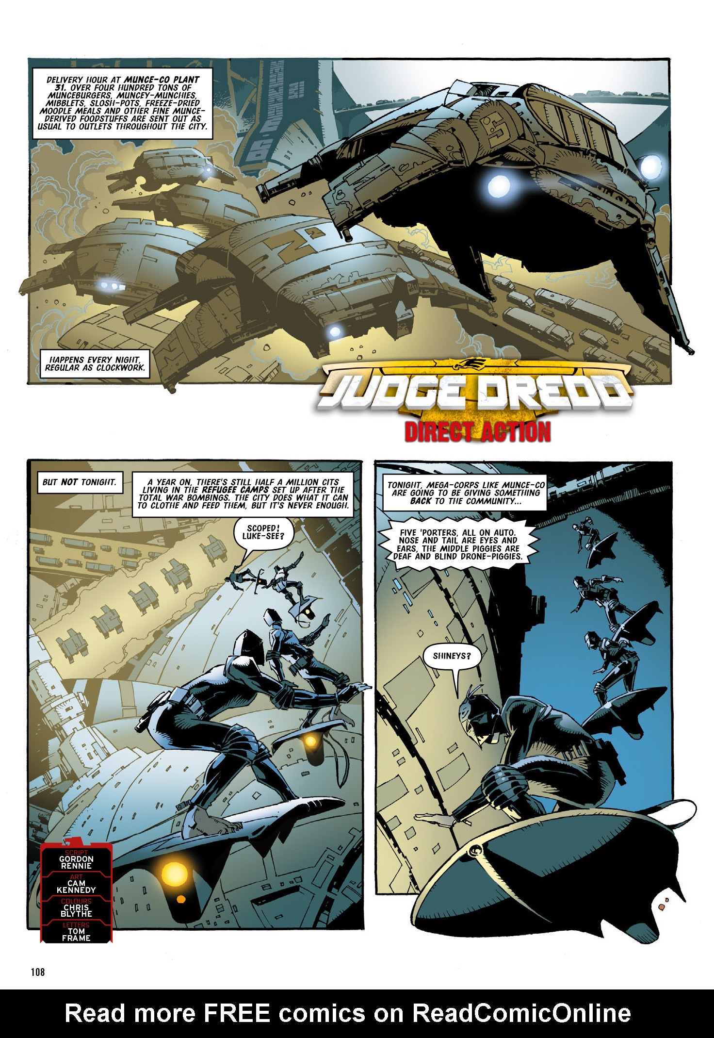 Read online Judge Dredd: The Complete Case Files comic -  Issue # TPB 42 (Part 1) - 110