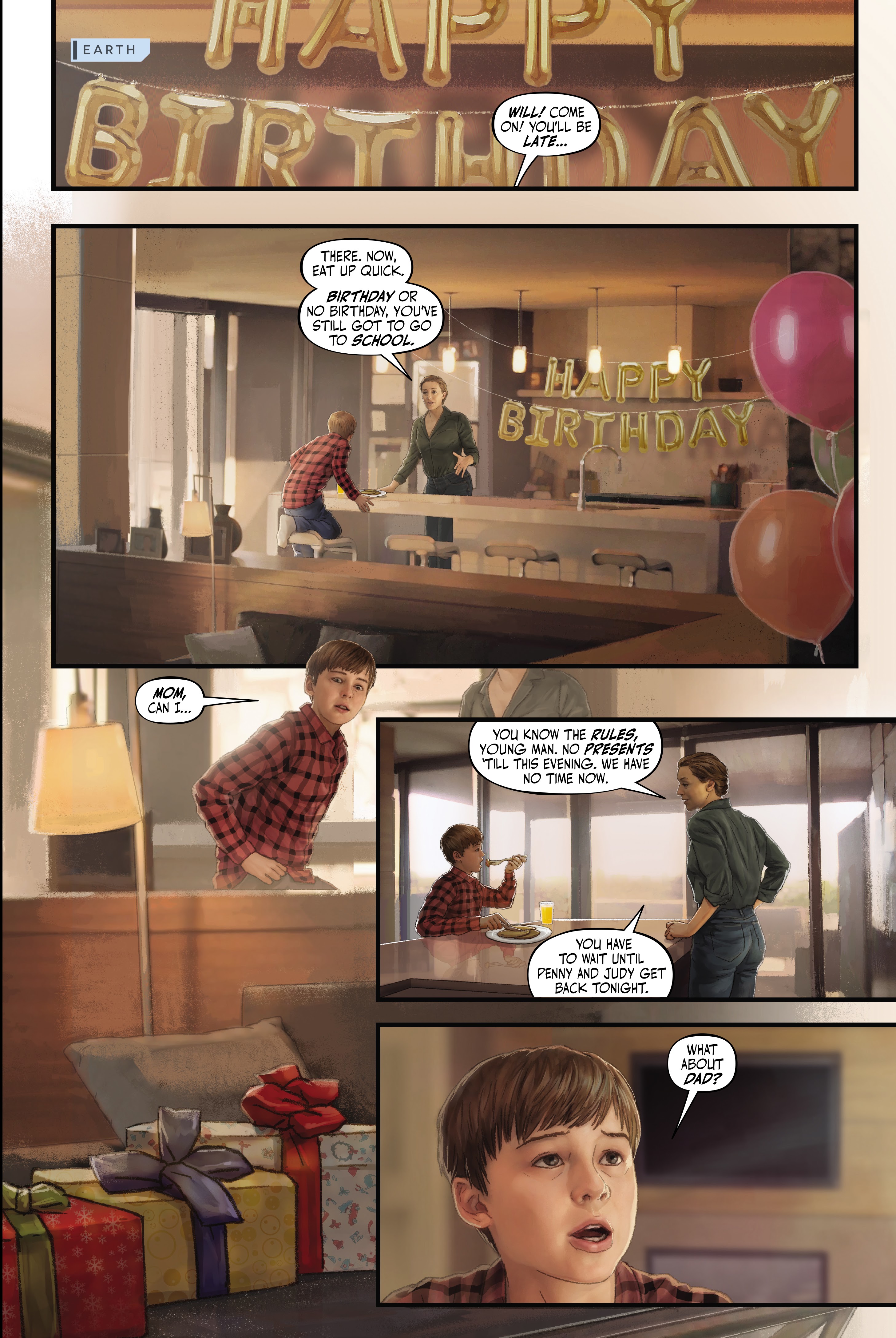 Read online Lost in Space: Countdown to Danger comic -  Issue #2 - 5