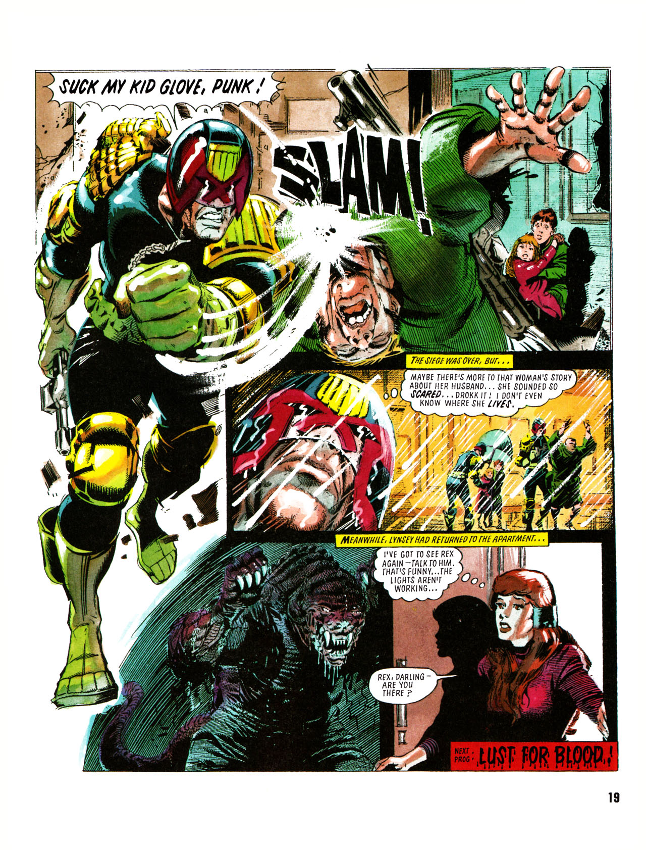 Read online Judge Dredd Definitive Editions: Bad Science comic -  Issue # Full - 19