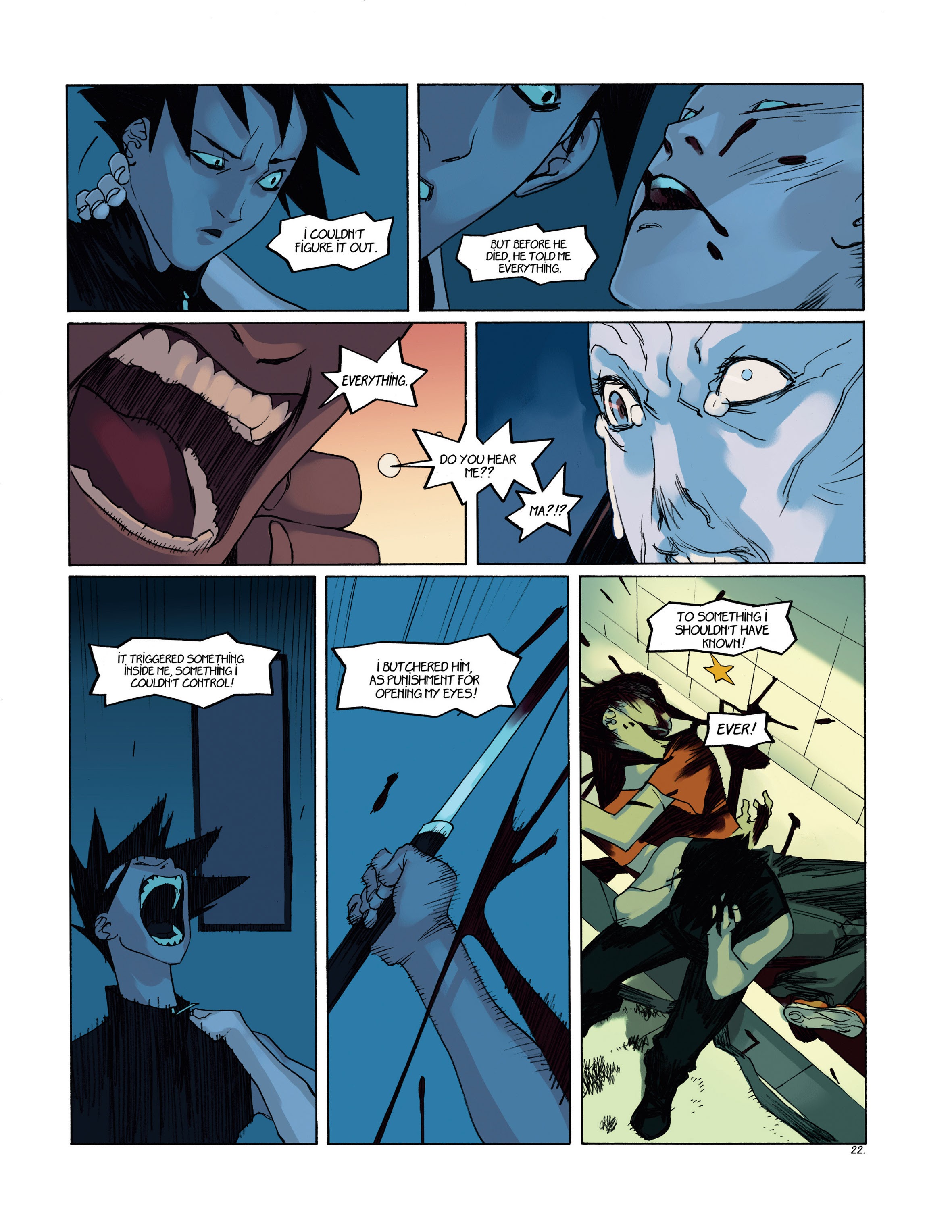 Read online Naja comic -  Issue #9 - 24