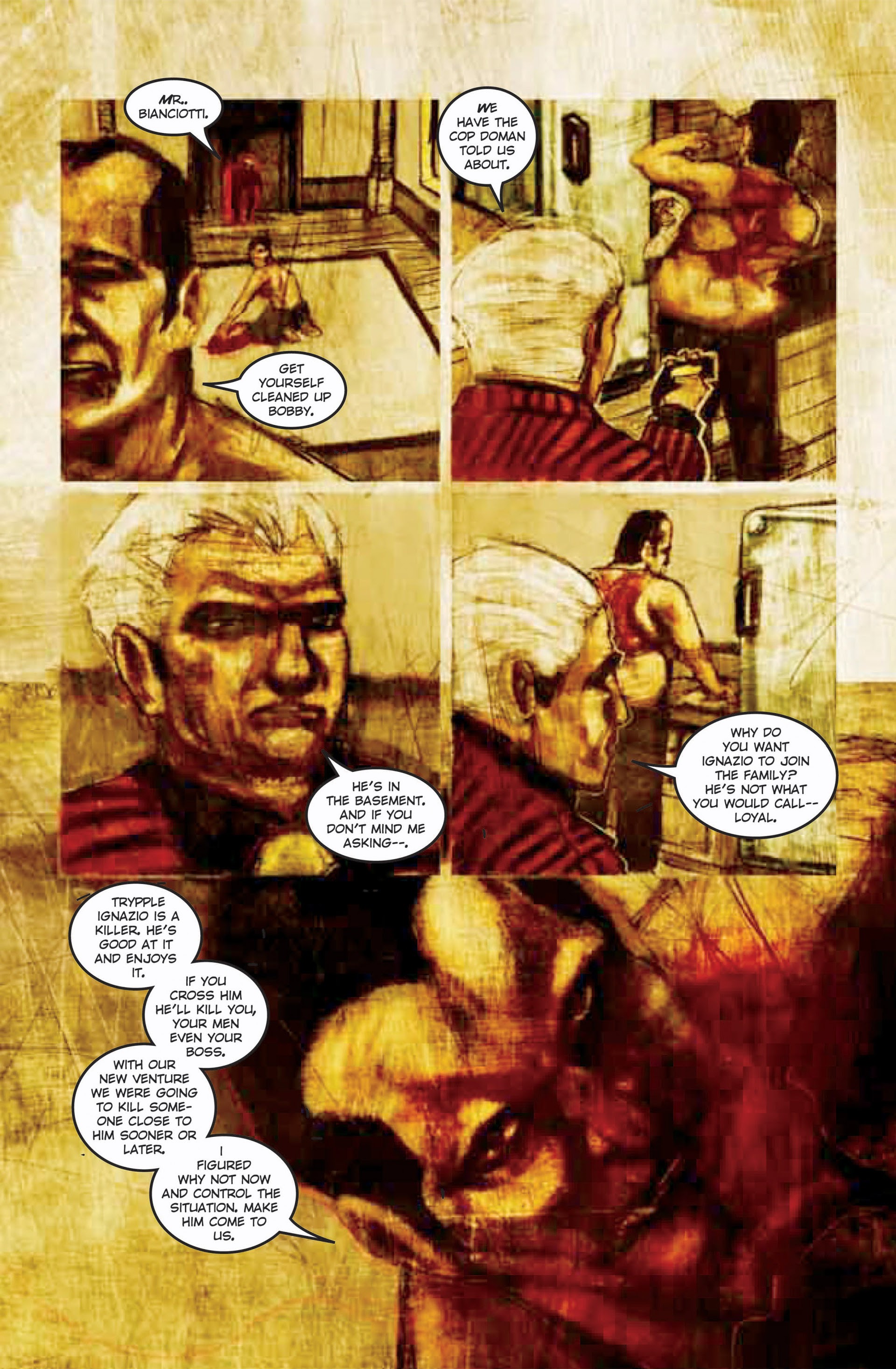 Read online Trenchcoats, Cigarettes and Shotguns comic -  Issue #3 - 9