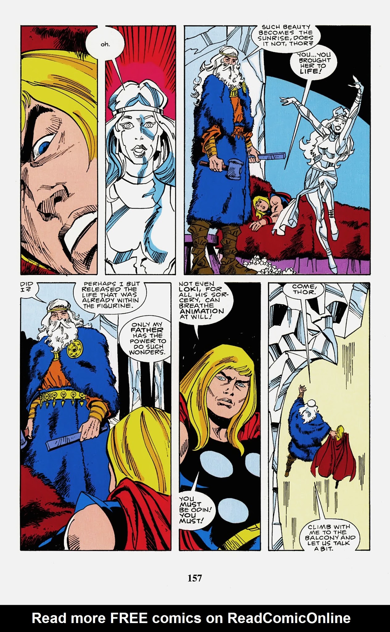 Read online Thor Visionaries: Walter Simonson comic -  Issue # TPB 2 - 159