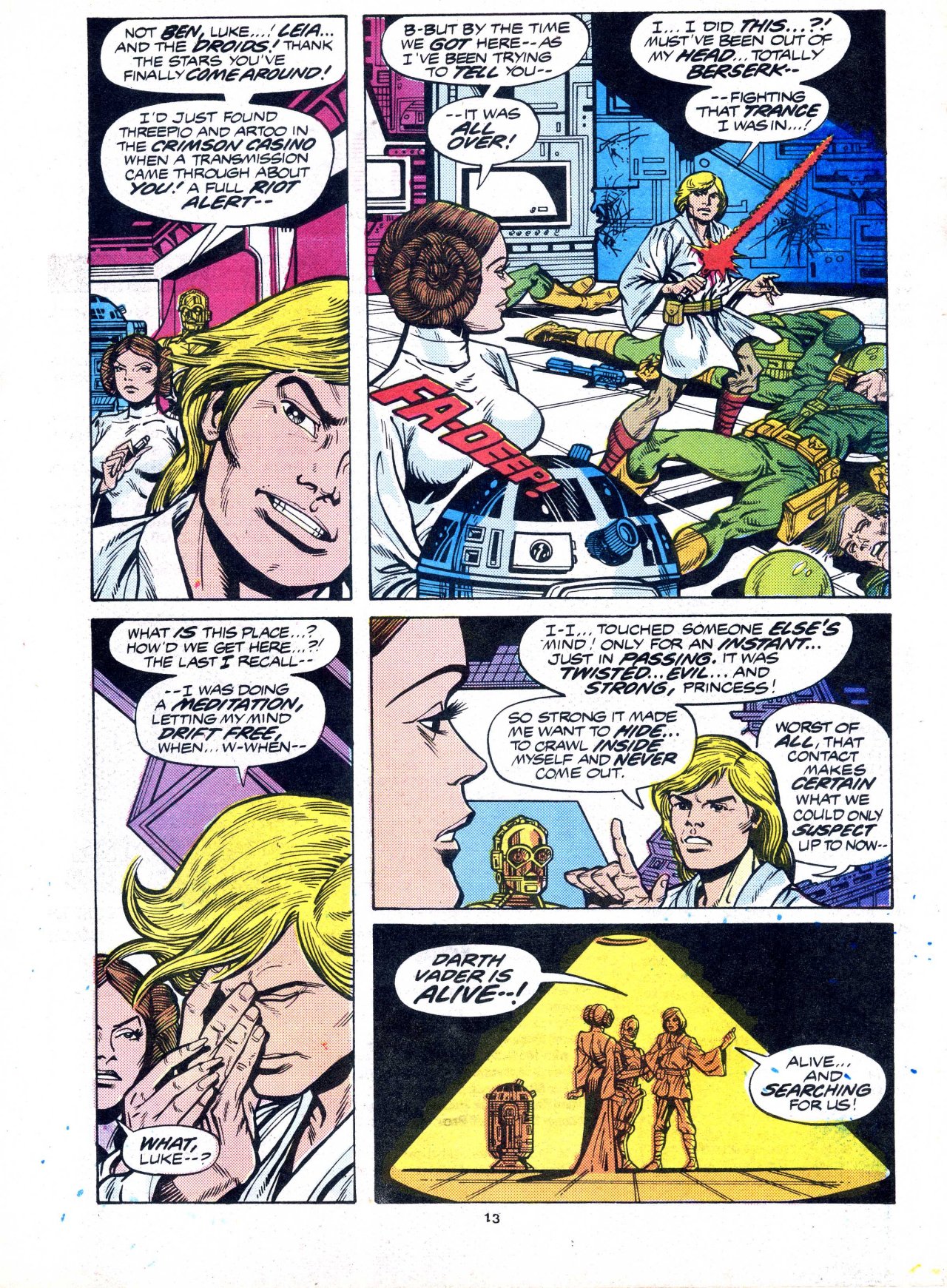 Read online Return of the Jedi comic -  Issue #40 - 13