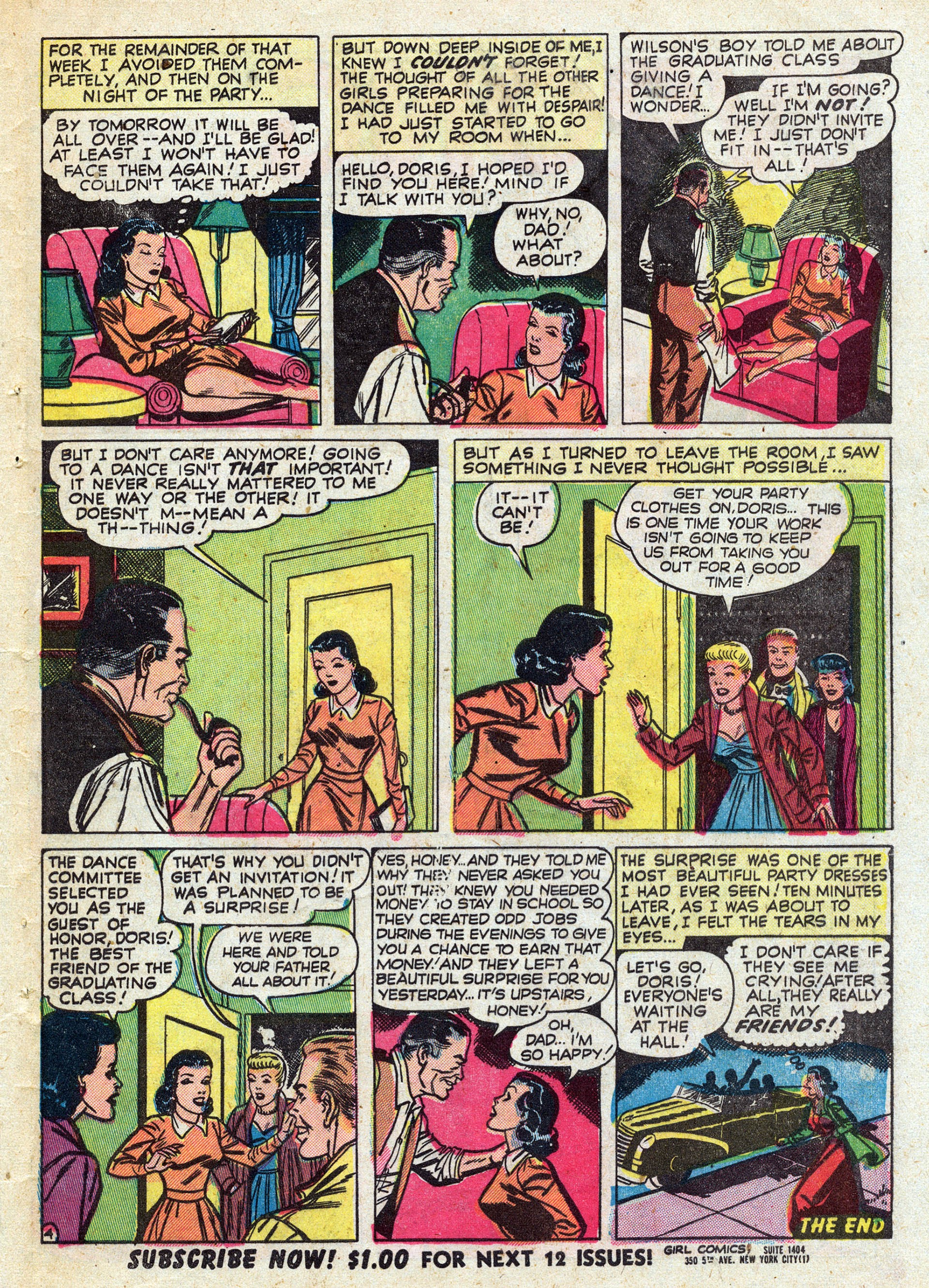 Read online Girl Comics (1949) comic -  Issue #8 - 25
