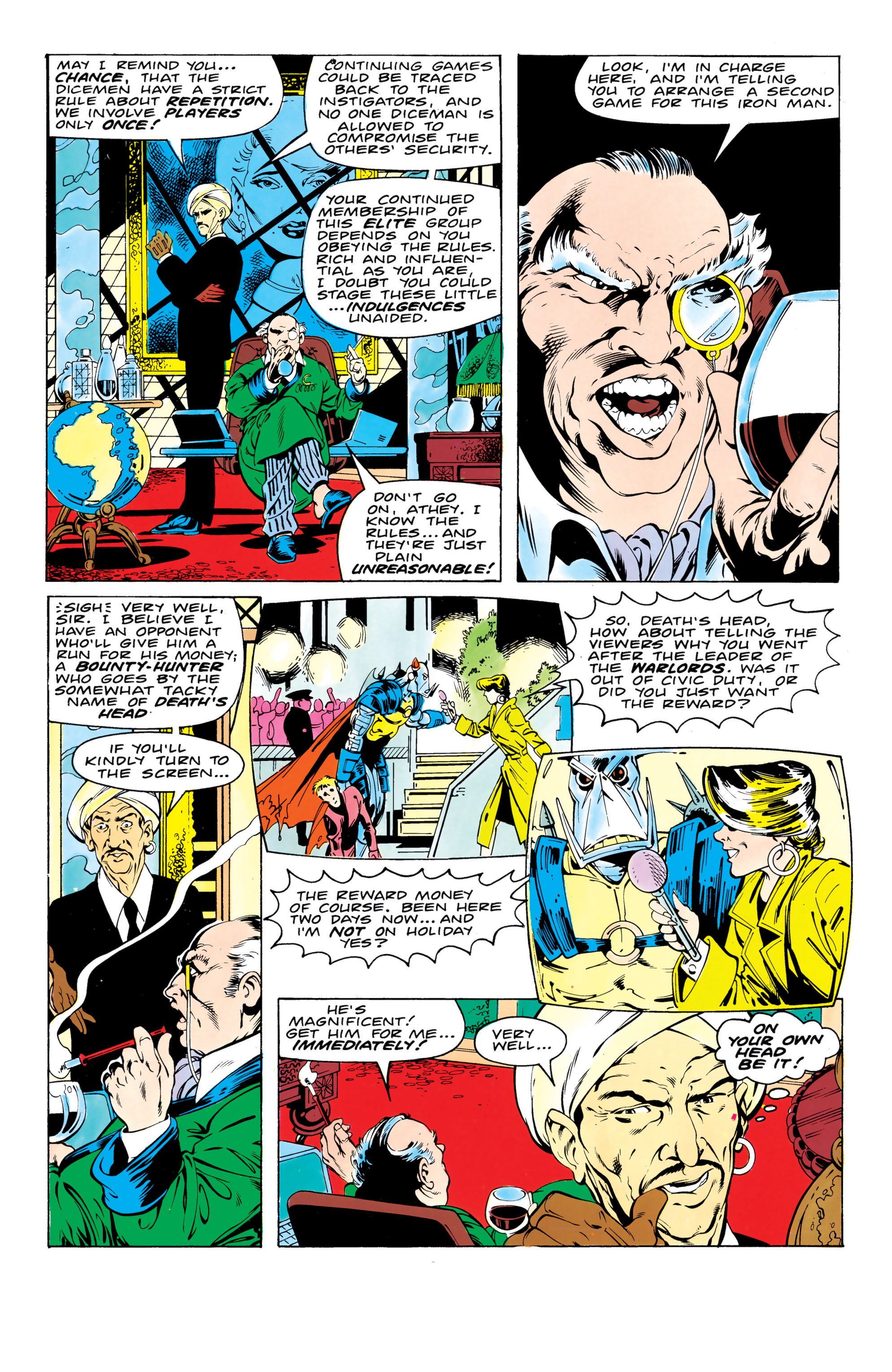 Read online Life and Times of Death's Head comic -  Issue # TPB - 121