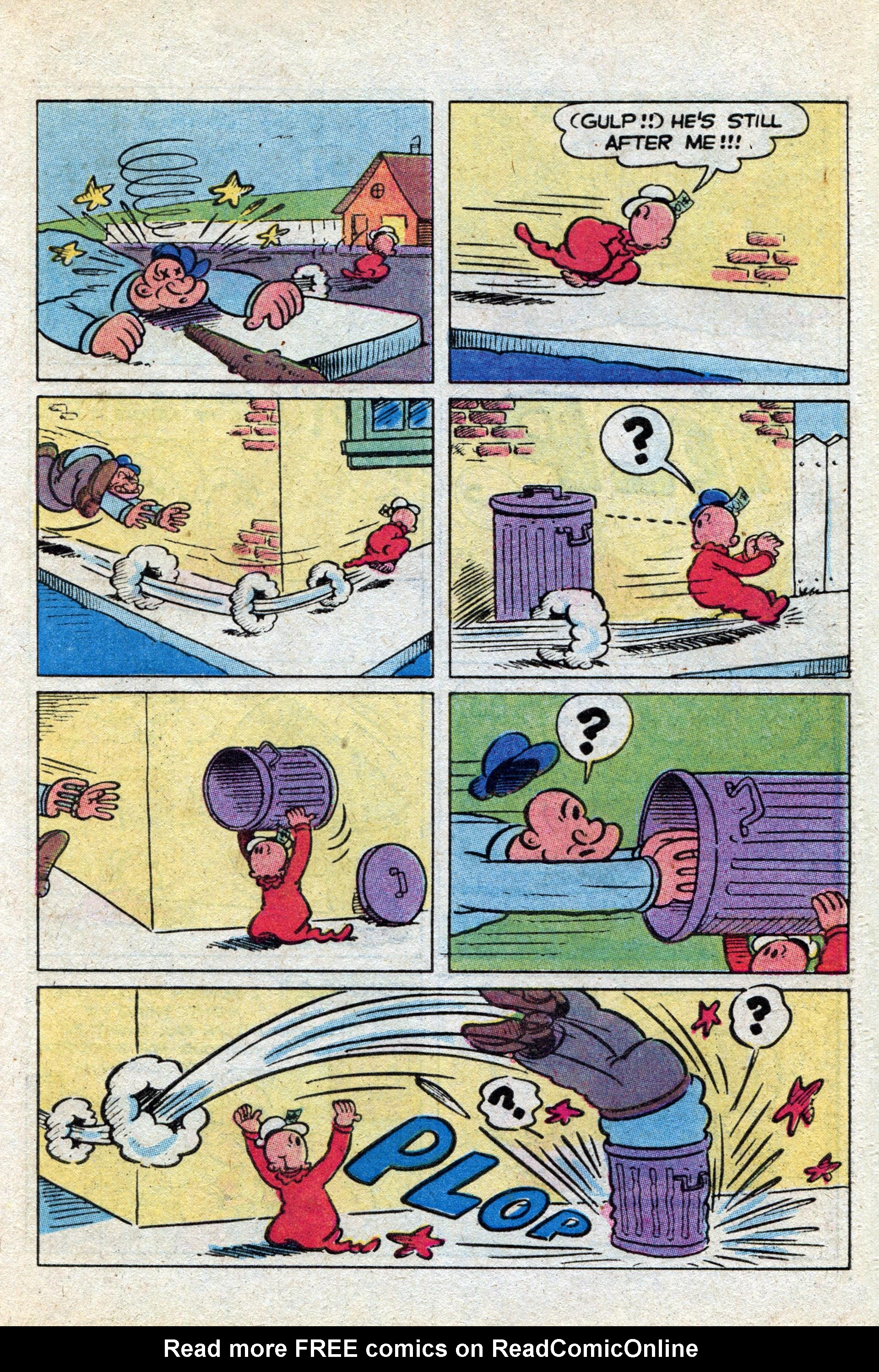Read online Popeye (1948) comic -  Issue #167 - 29