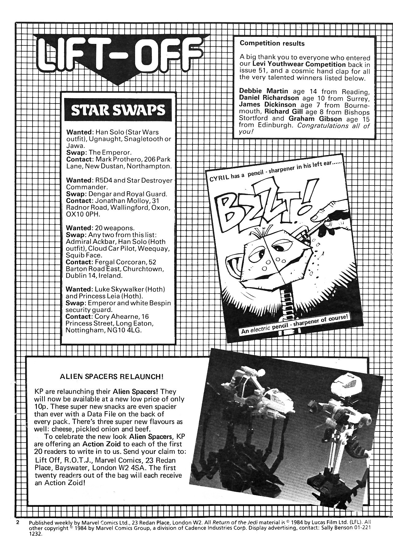 Read online Return of the Jedi comic -  Issue #65 - 2