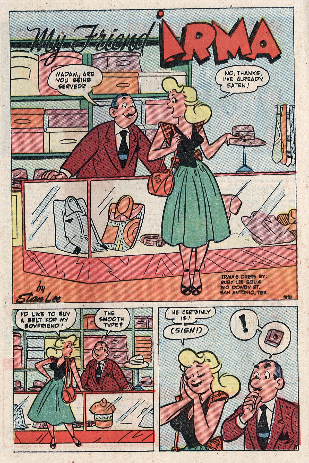 Read online My Friend Irma comic -  Issue #12 - 20