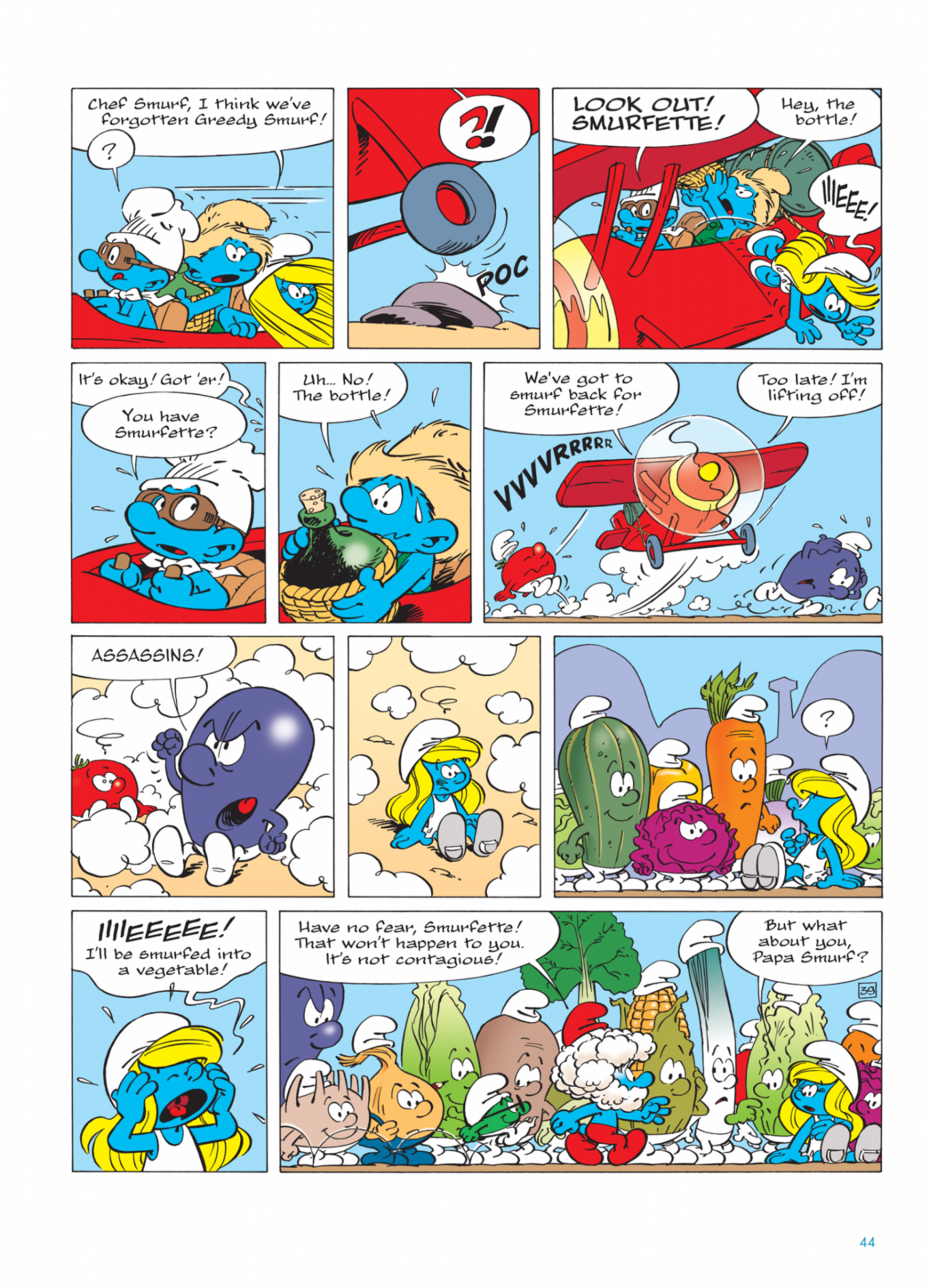 Read online The Smurfs comic -  Issue #26 - 44