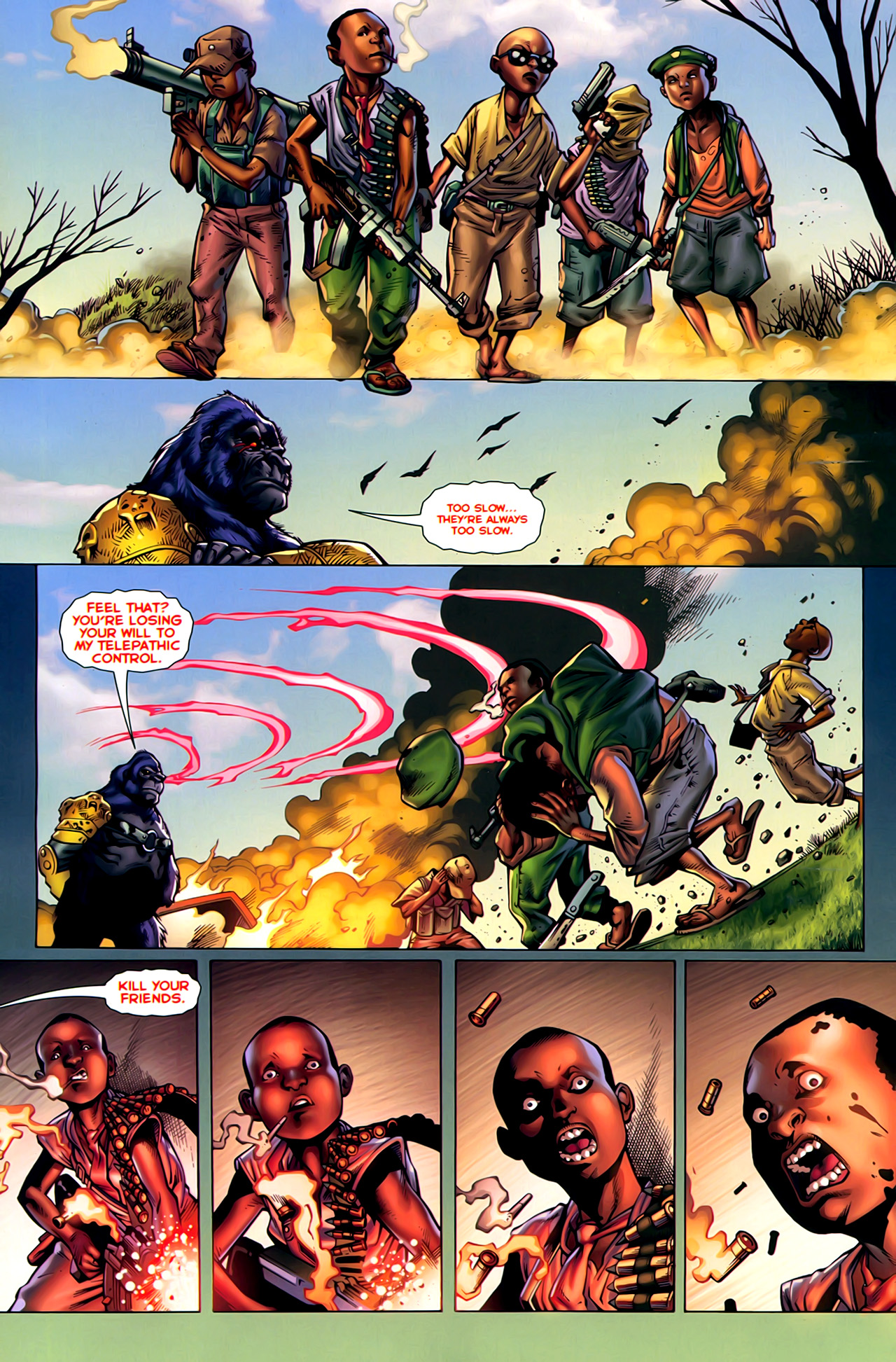 Read online Flashpoint: Grodd of War comic -  Issue # Full - 32