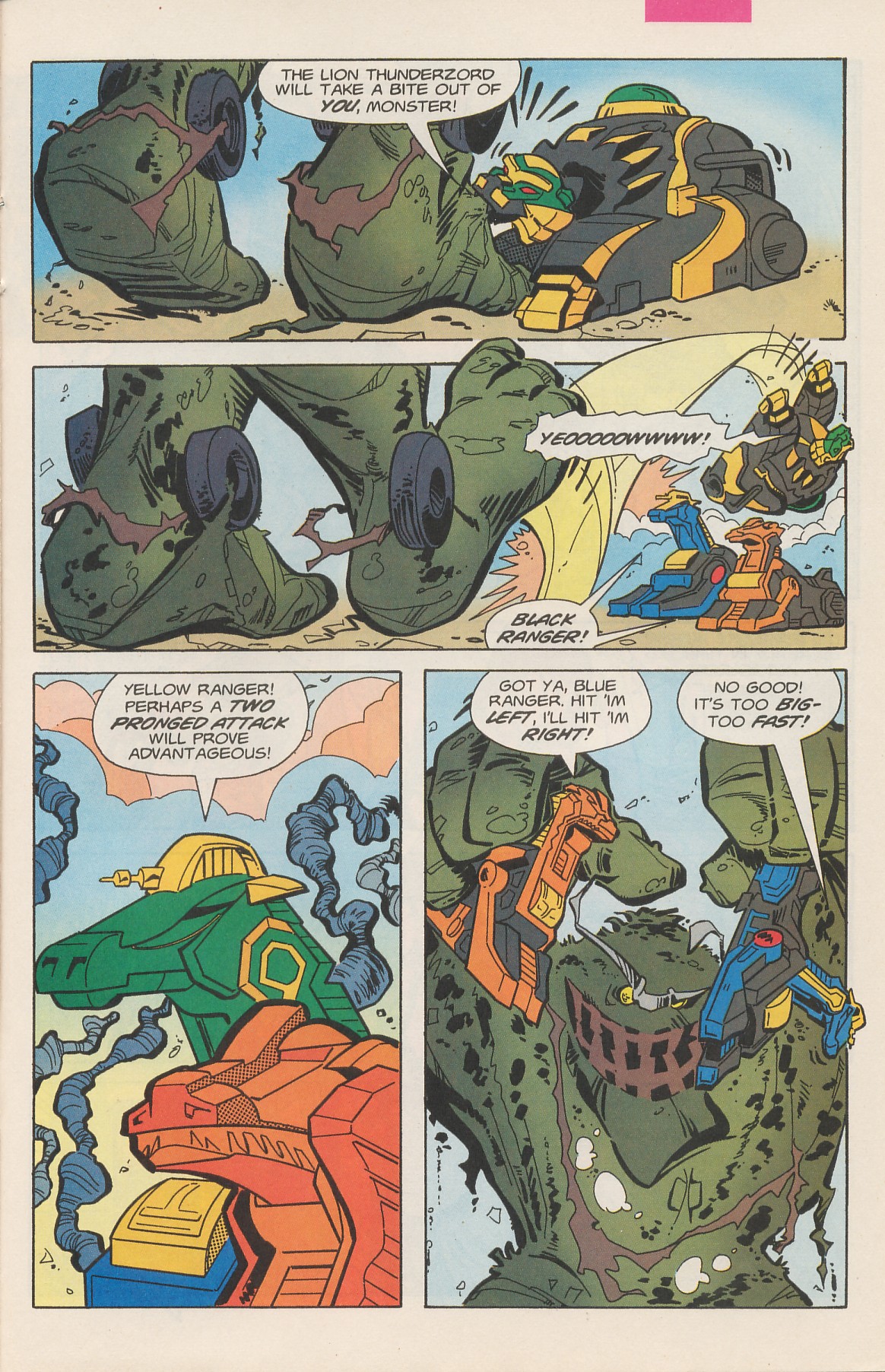 Read online Saban's Mighty Morphin Power Rangers (1994) comic -  Issue #3 - 23