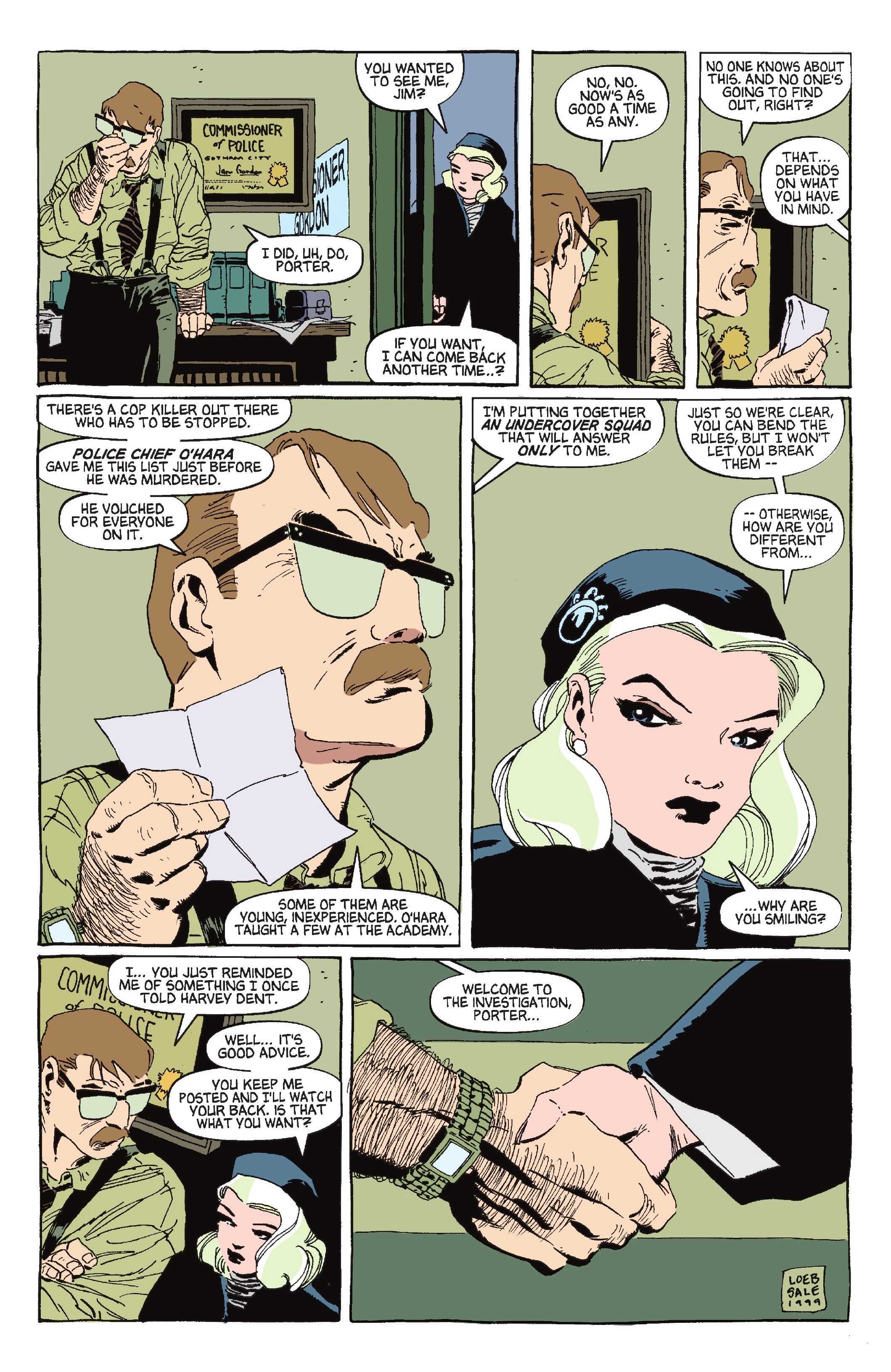 Read online Batman: Dark Victory (1999) comic -  Issue # _Batman - The Long Halloween Deluxe Edition The Sequel Dark Victory (Part 2) - 32