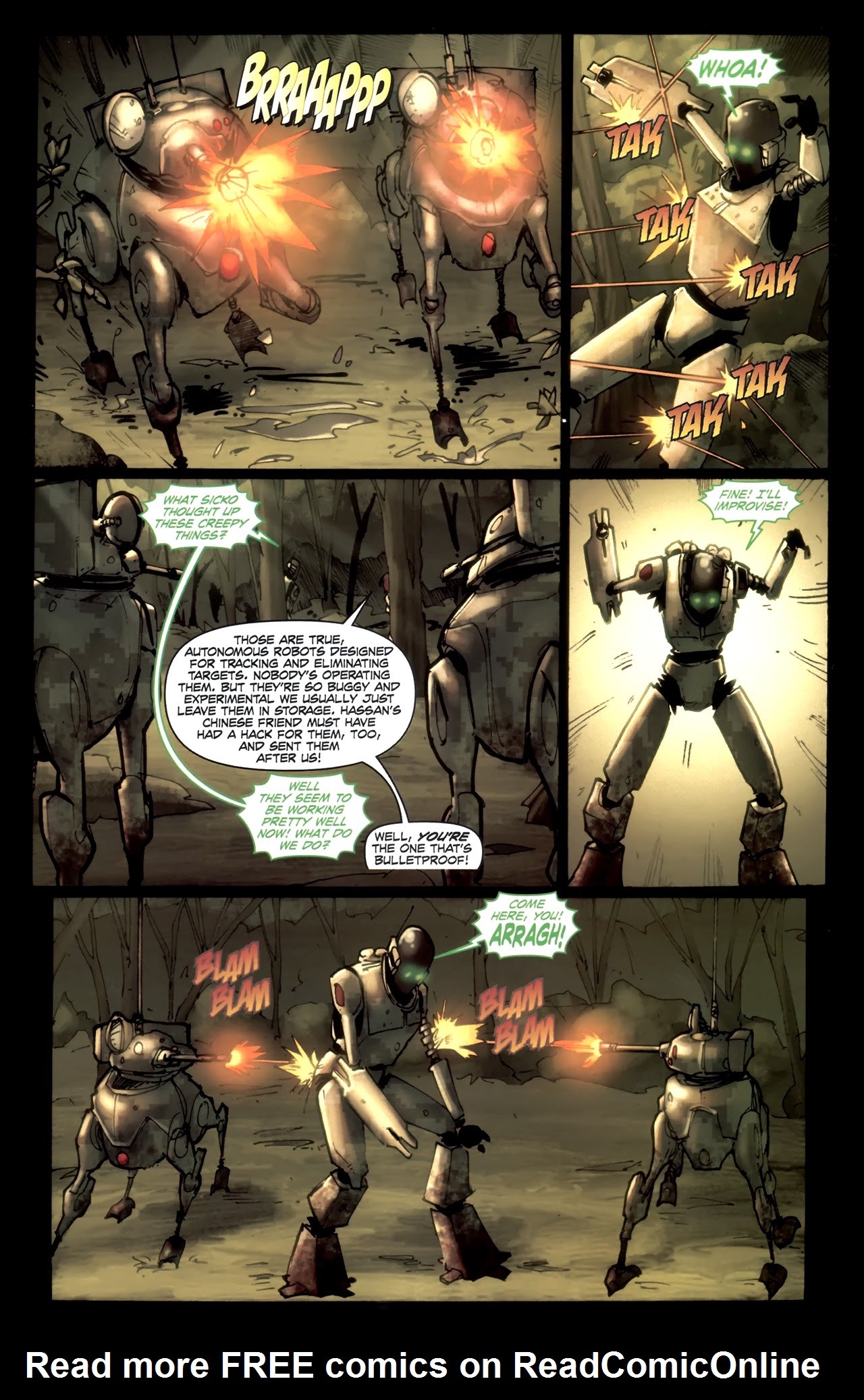 Read online Drone comic -  Issue #2 - 16