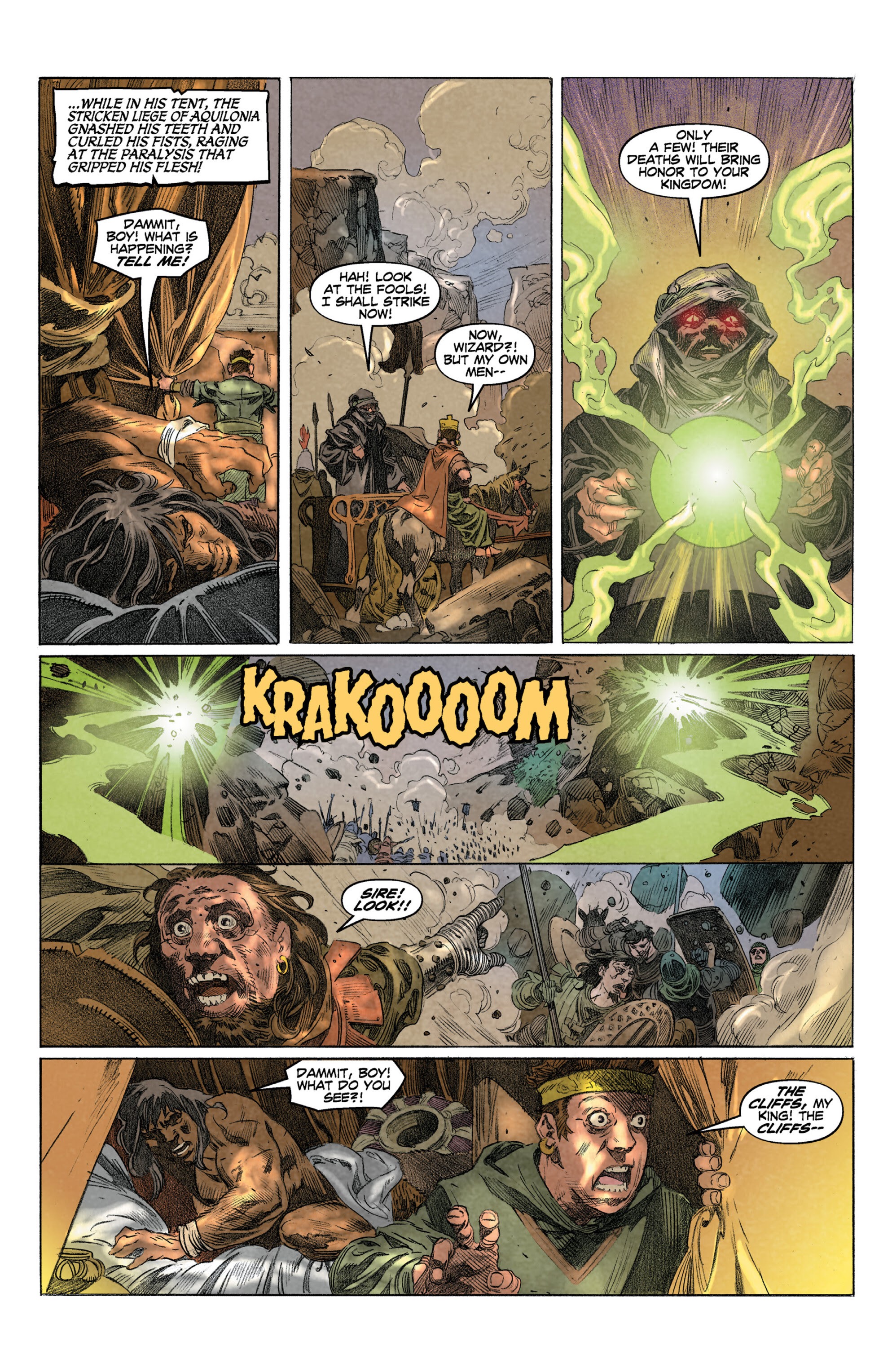 Read online King Conan Chronicles Epic Collection comic -  Issue # Wolves And Dragons (Part 1) - 34