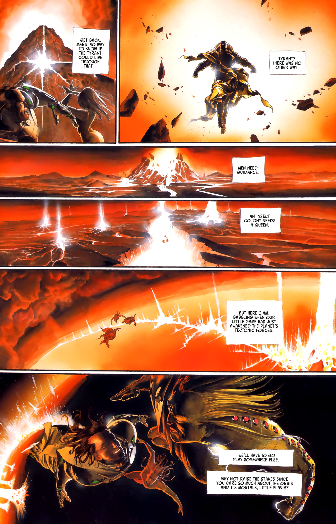 Read online Scourge Of The Gods: The Fall comic -  Issue #3 - 13
