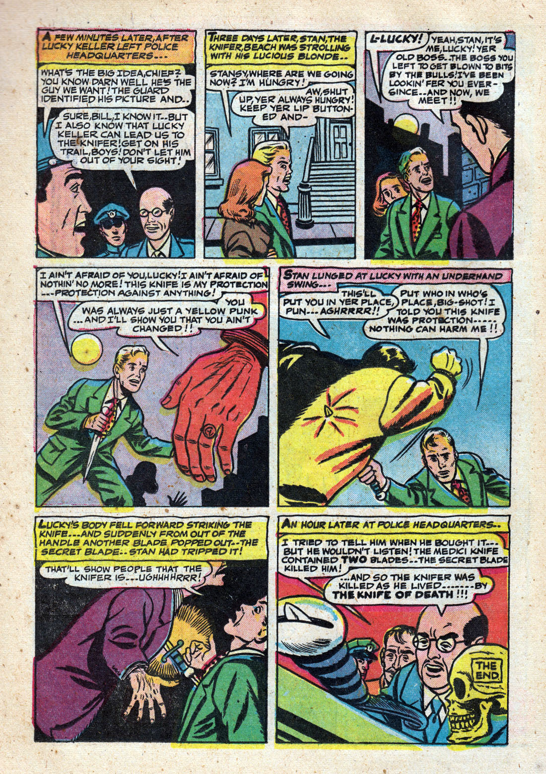 Read online Fight Against Crime comic -  Issue #8 - 16